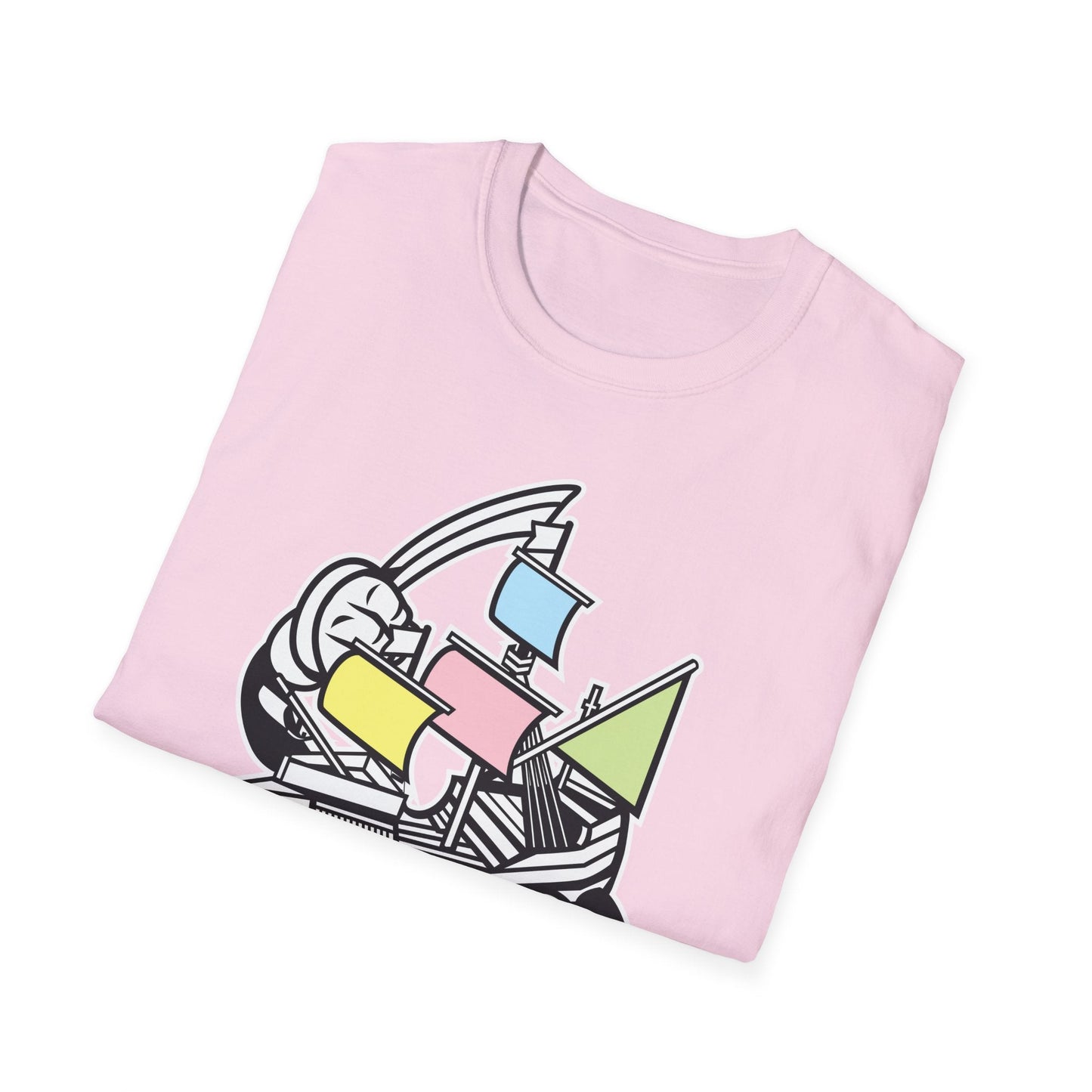 Cartoon T Shirt Animation Tee Funny Unisex Gildan Softstyle 64000 Short Sleeve Cotton
