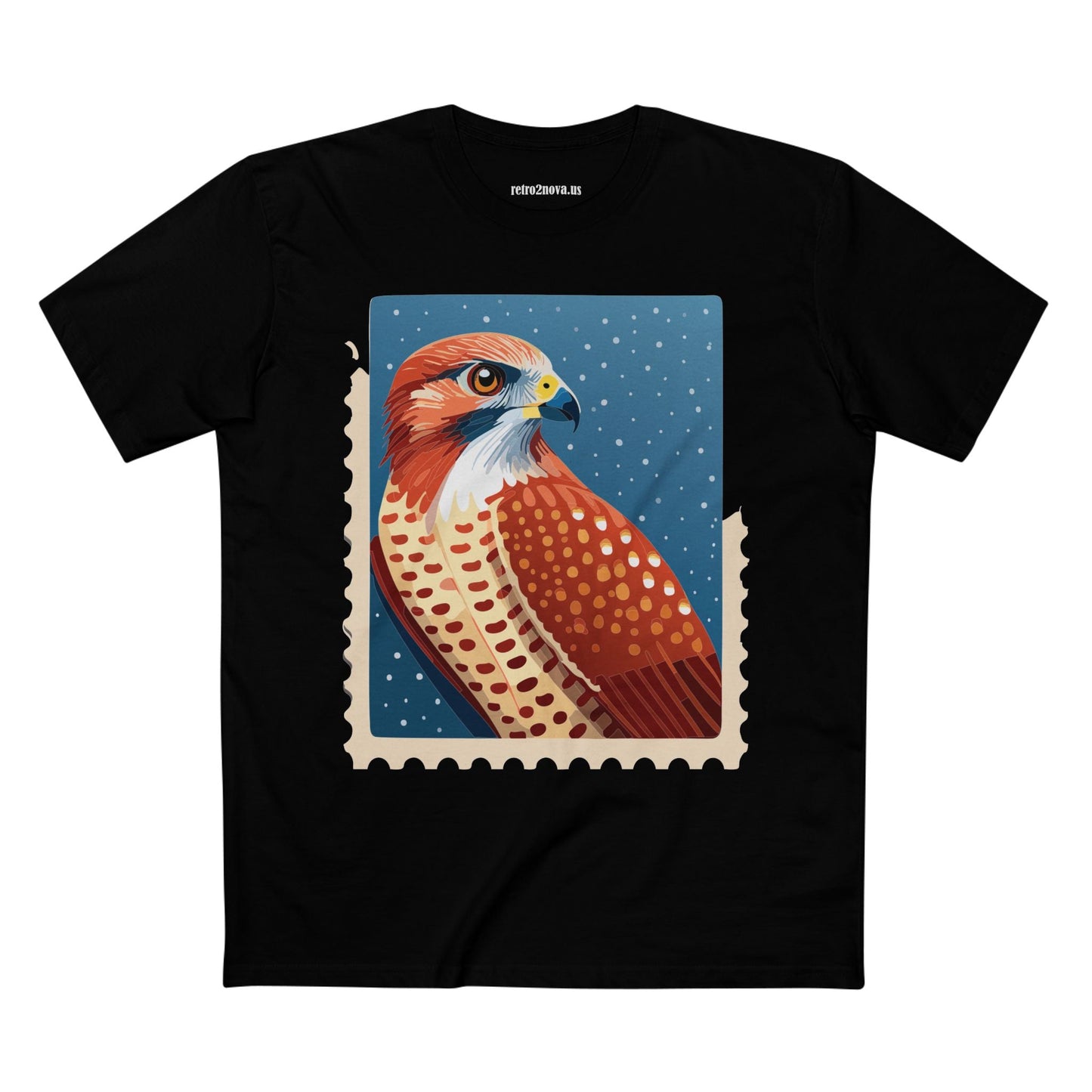 Stamp Shirt Postage Stamp Shirt Unisex Premium Cotton Tee With Original Art Design By Retro2Nova