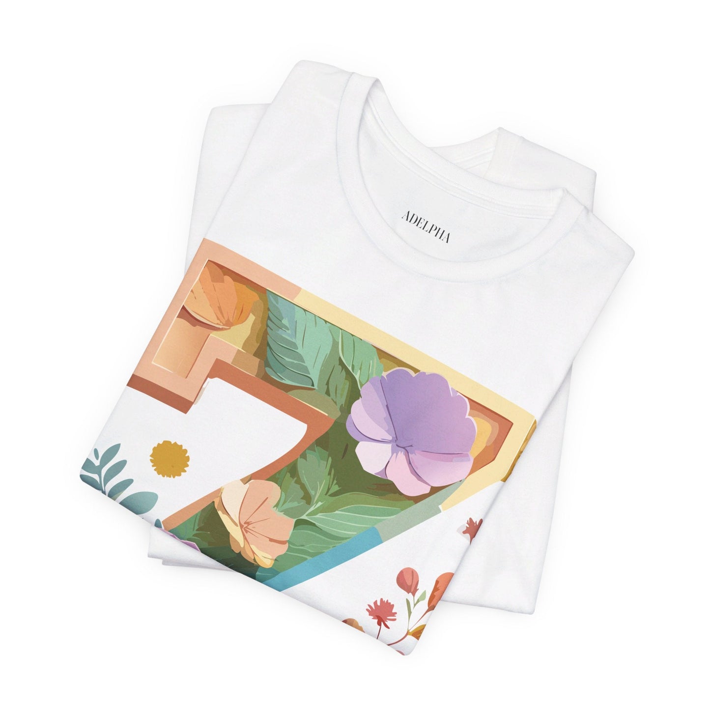 Unisex Letter Z Graphic Tee  Vintage Inspired Art Short Sleeve