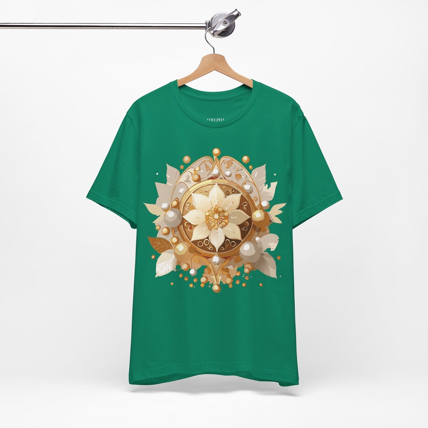 Jewelry Graphic Unisex 100 Cotton Vintage Treasure Art T-Shirt 47
