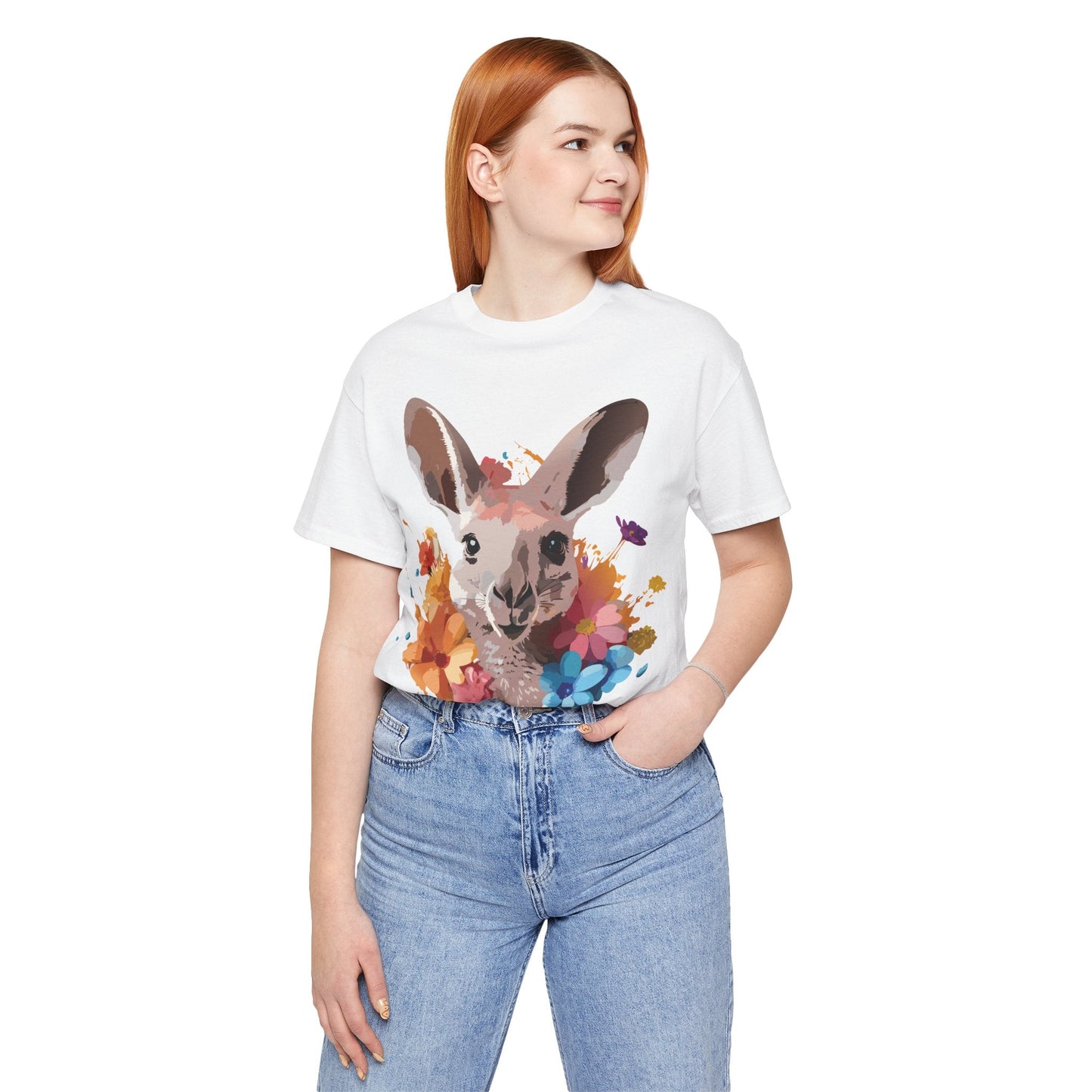 Kangaroo Graphic T Shirt Unisex Adelpha Art Design Tee Vintage Inspired Artwork For Everyday Style