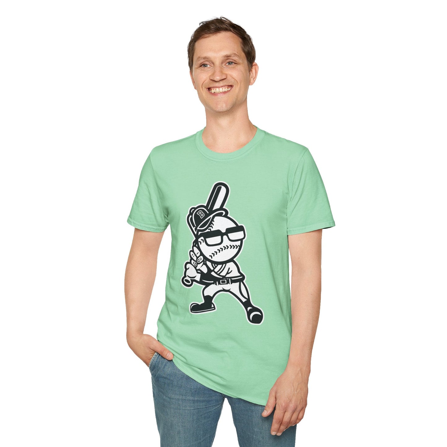 Cartoon T Shirt Animation T Shirt Funny Tee Shirt Gildan Softstyle 64000 Unisex Comfort