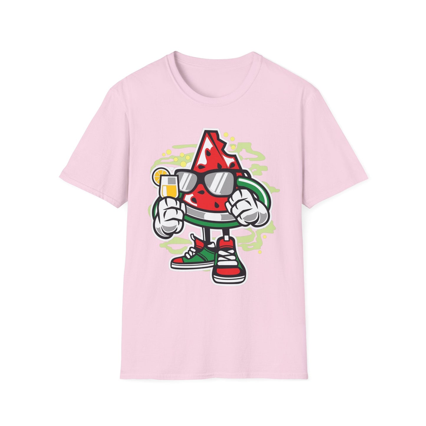 Cartoon T Shirt Animation T Shirt Funny Tee Shirt Unisex Gildan Softstyle 64000 Artwork