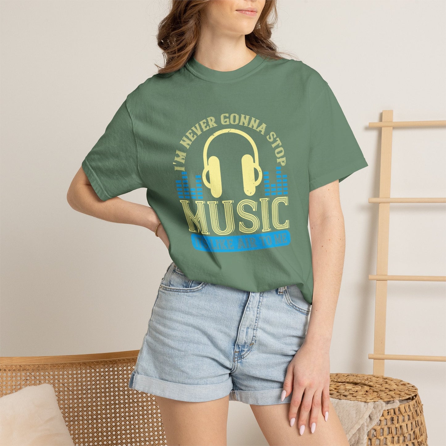 Music Graphic Design Unisex Cotton T-shirt m19
