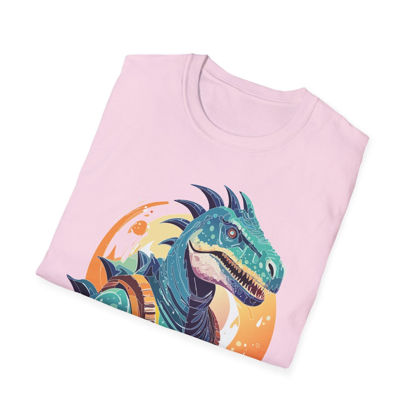 Alien Graphic Unisex Cotton Softstyle UFO Artwork Tee 17