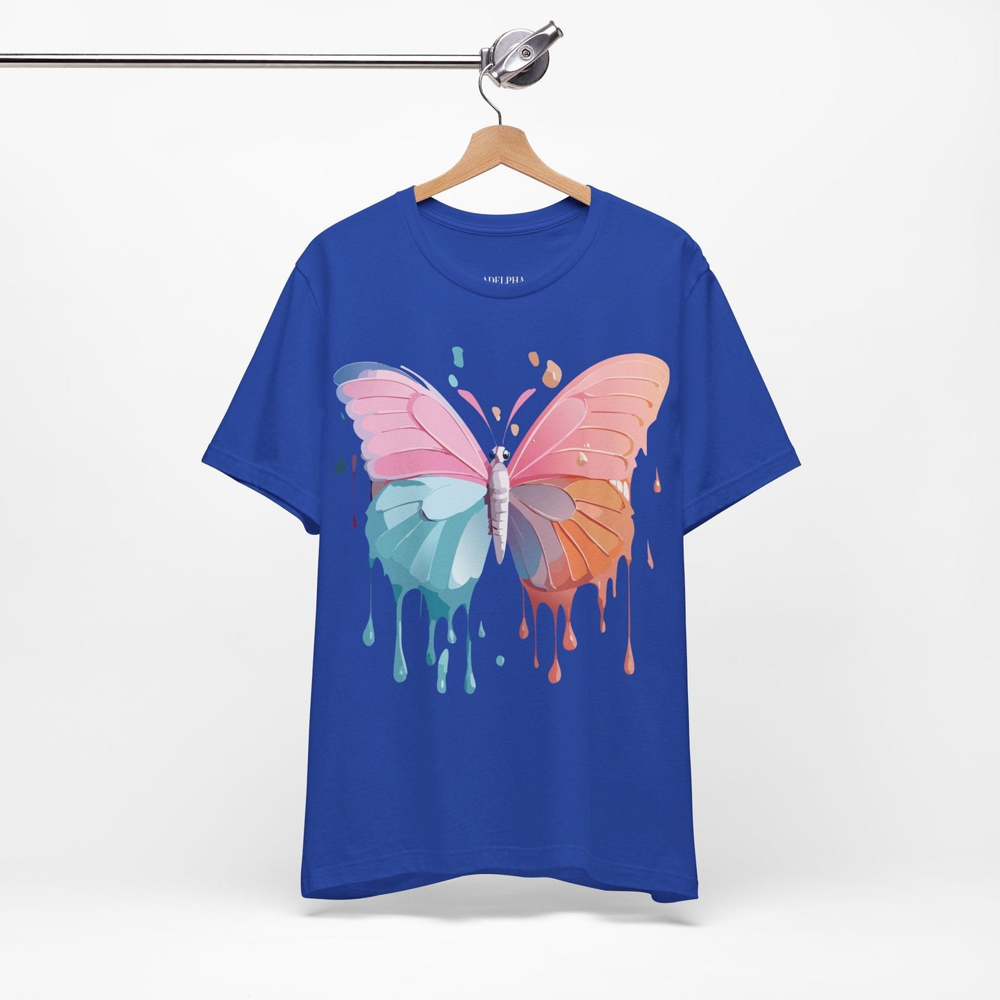 Adelpha Graphic Tee Unisex Short Sleeve Jersey Art Design Vintage Inspired