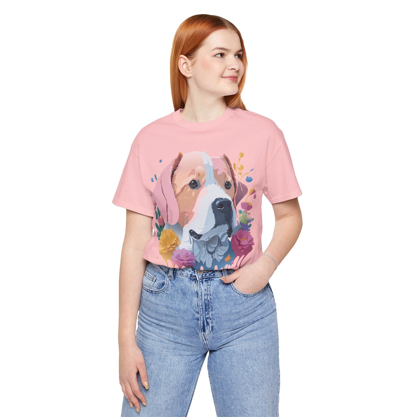 Dog Graphic Unisex 100 Cotton T-Shirt 10