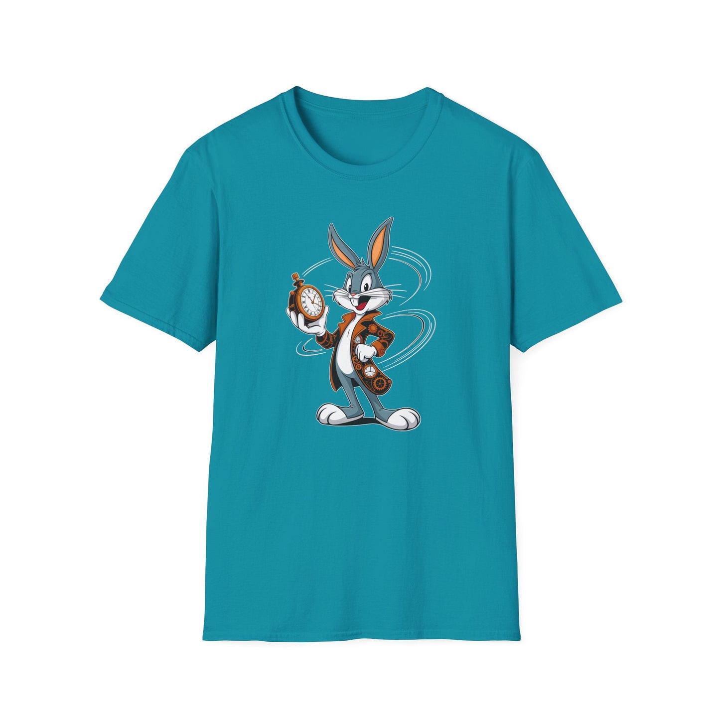 Bugs Bunny T Shirt Unisex Gildan Softstyle Graphic Cartoon Tee For Fans Of Looney Tunes