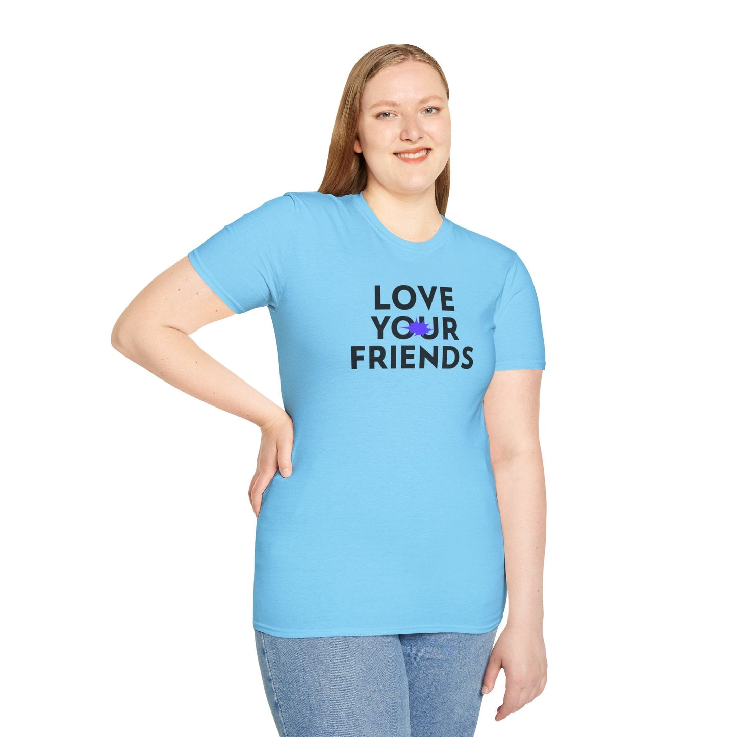 Positive Slogan T Shirts Unisex Gildan Softstyle 64000 Ring Spun Cotton Tee With Positive Quotes
