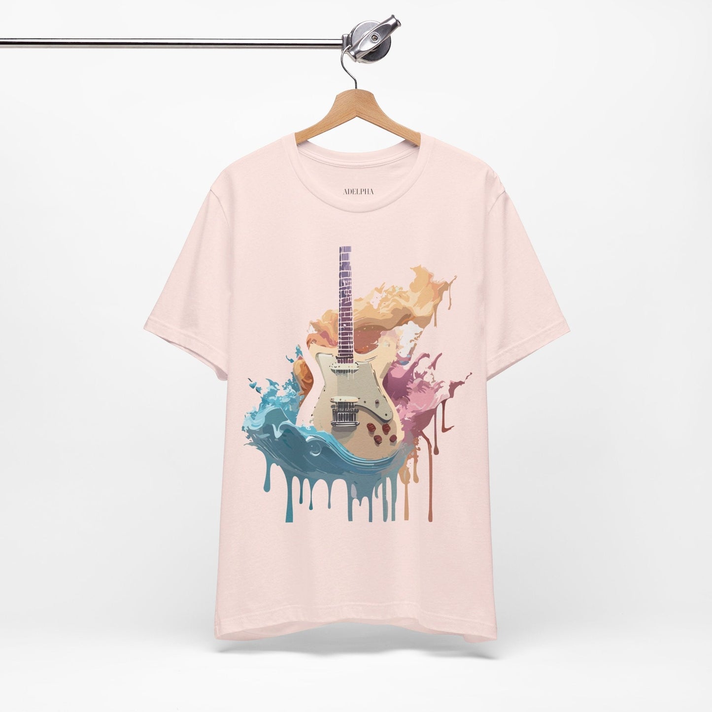 Adelpha Graphic Music T Shirt Unisex Vintage Inspired Art Tee With Original Artwork