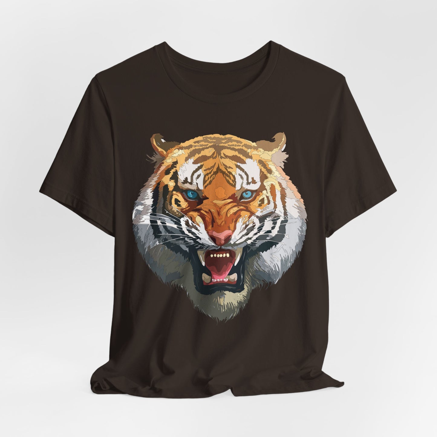 Tiger Shirt, Animal Shirt, T-Shirt with Tiger, Art Design Tee, Wild Animals Tees, Safari T-Shirt, Graphic Design Tee 15