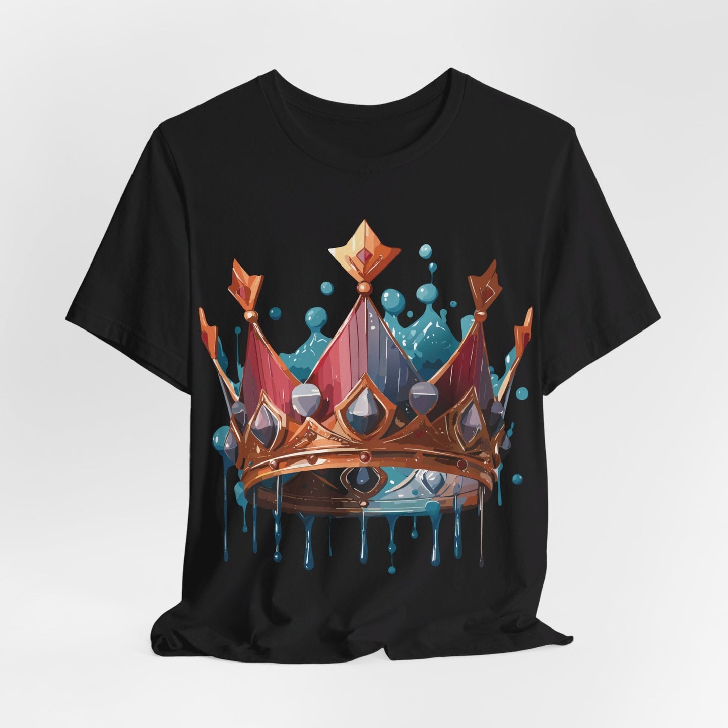 Crown Graphic Unisex 100 Cotton Vintage Artwork Tee 7