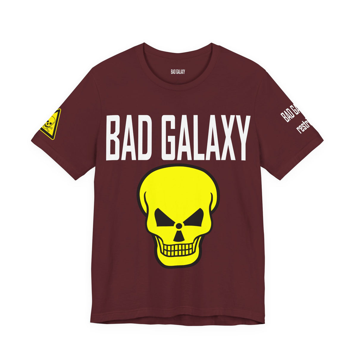 Skull Rock Graphic Unisex Cotton Bella+Canvas Tee with Art Design b41