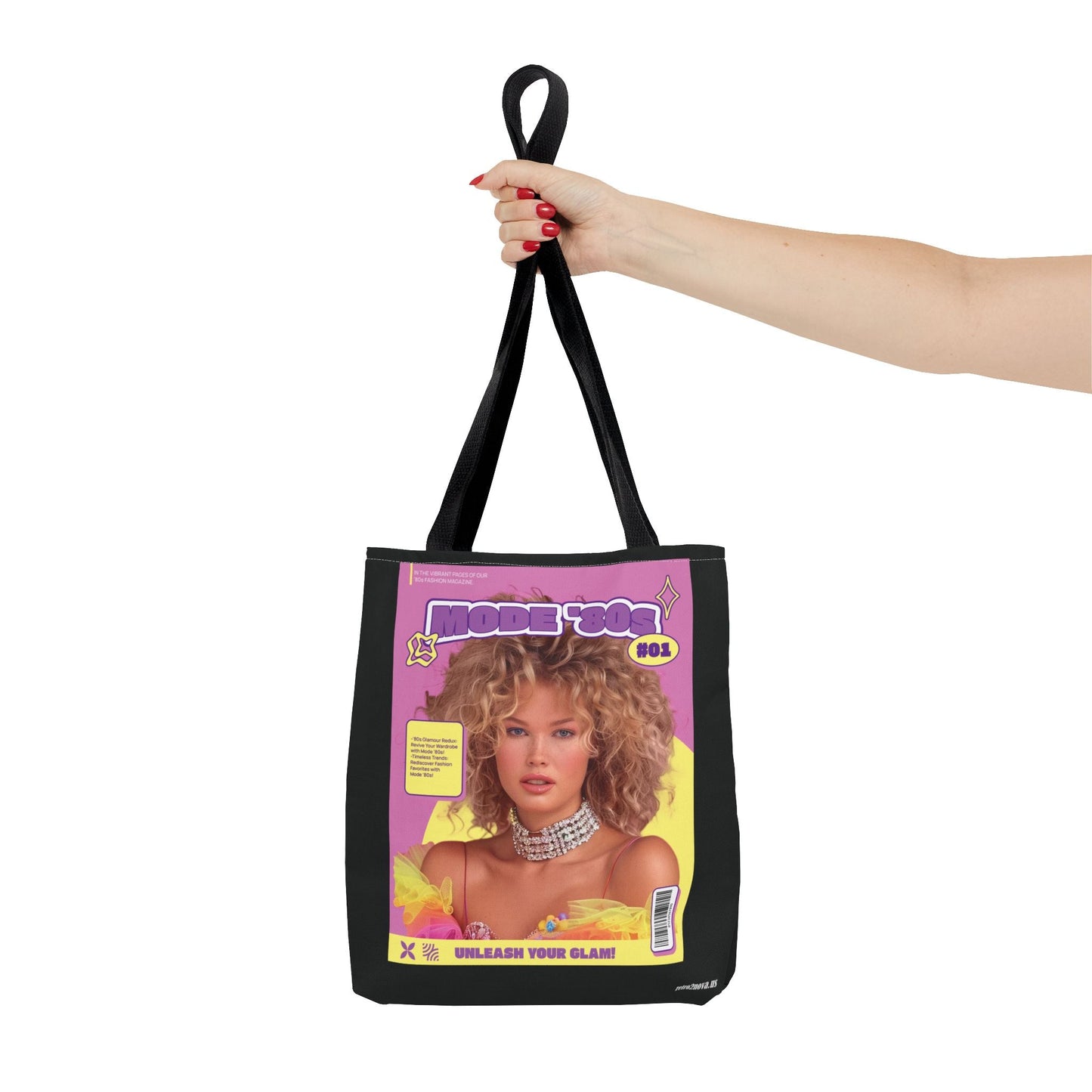 Retro2Nova Canvas Tote Bag Magazine Cover Durable Everyday Use Free Shipping Included