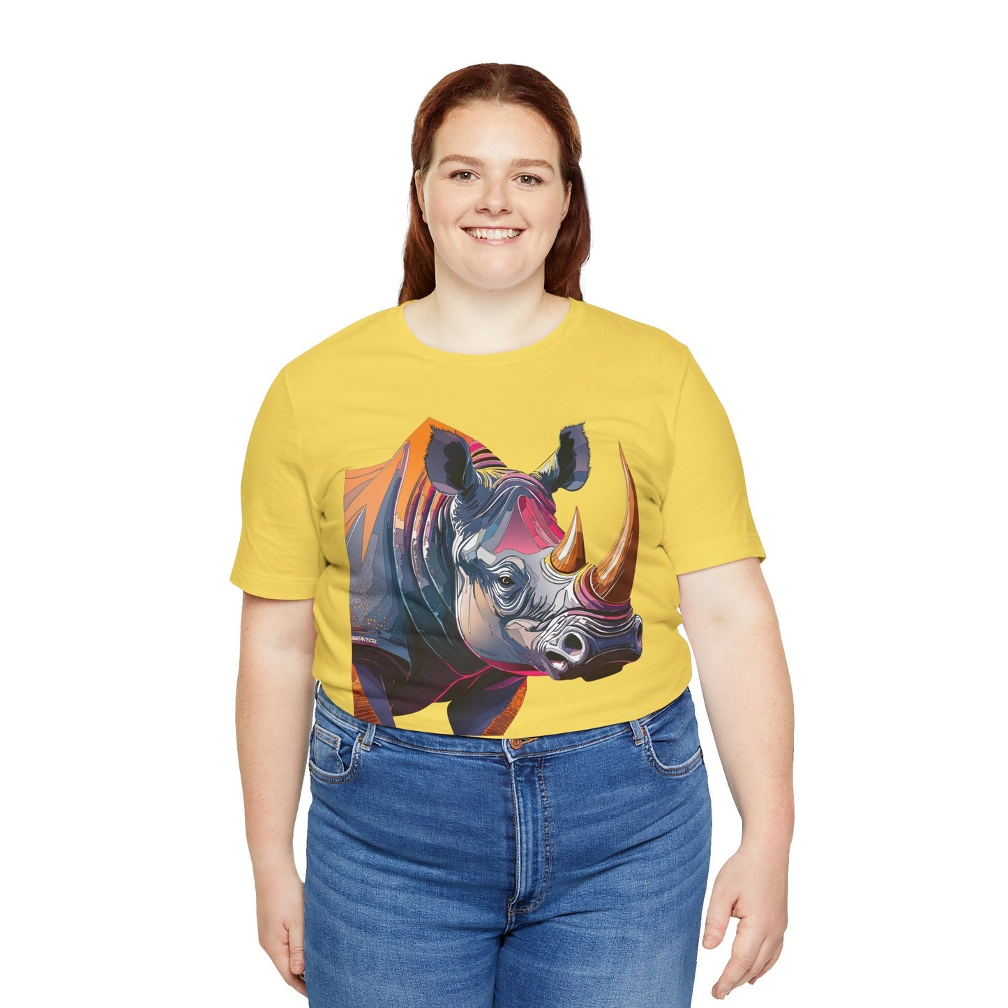 Unisex Animal Print Tee Shirt Featuring Wild Animals Art Design For Everyday Wear