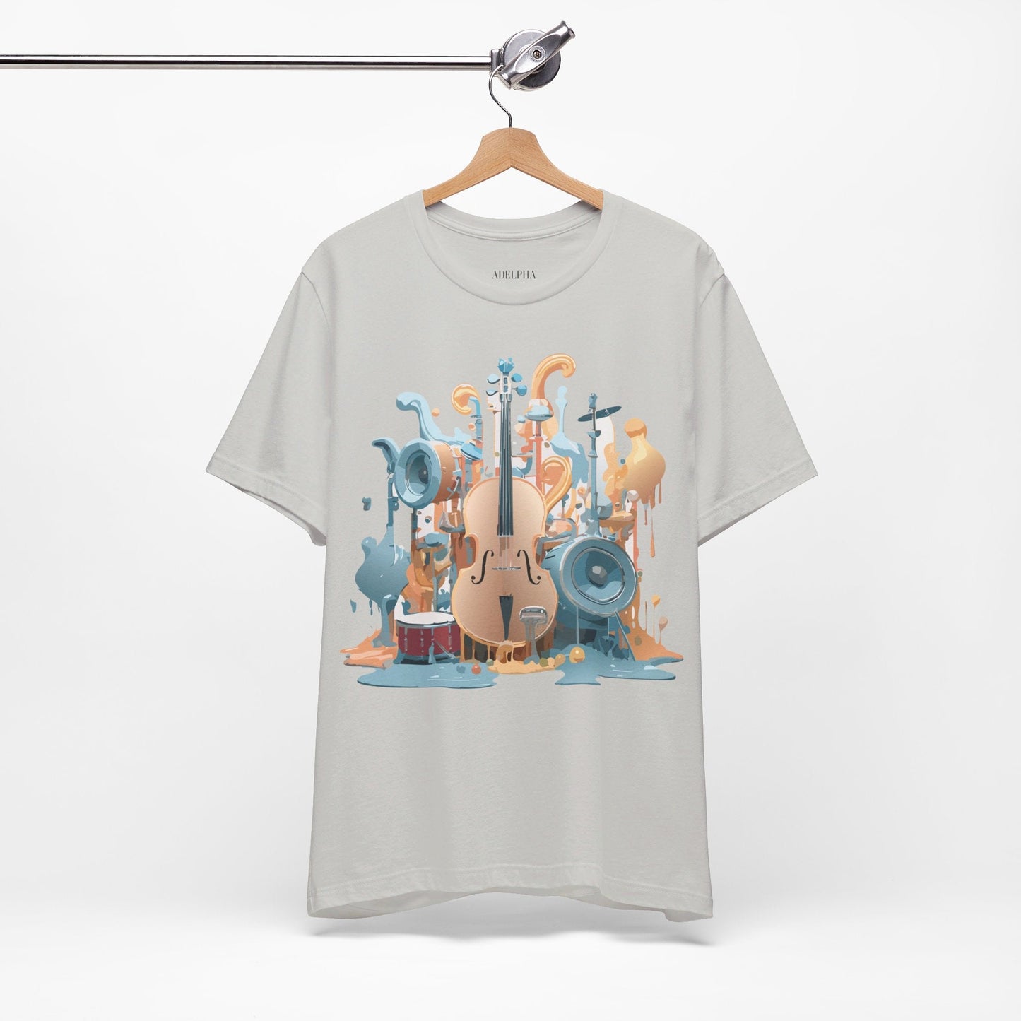 Adelpha Graphic Unisex Art Design Tee Vintage Inspired Short Sleeve T Shirt Premium Comfort