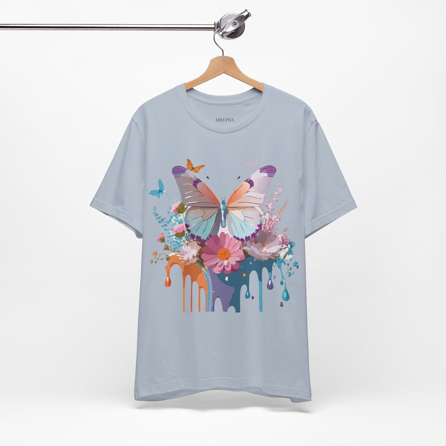 Butterfly Graphic Tee Adelpha Vintage Inspired Unisex Short Sleeve Shirt