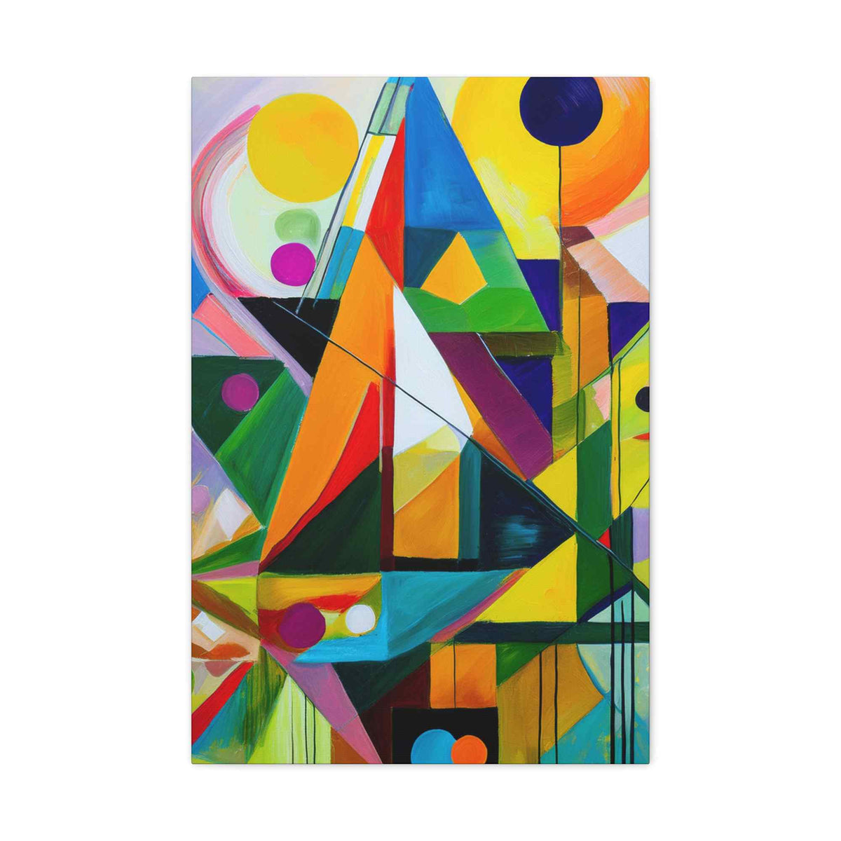 Abstract Painting Print Canvas 20x24,20x30,24x30, 24x32,24x36,30x40, 32x48,36x48,40x60 Pine-Wood Inner Frame ABS-13