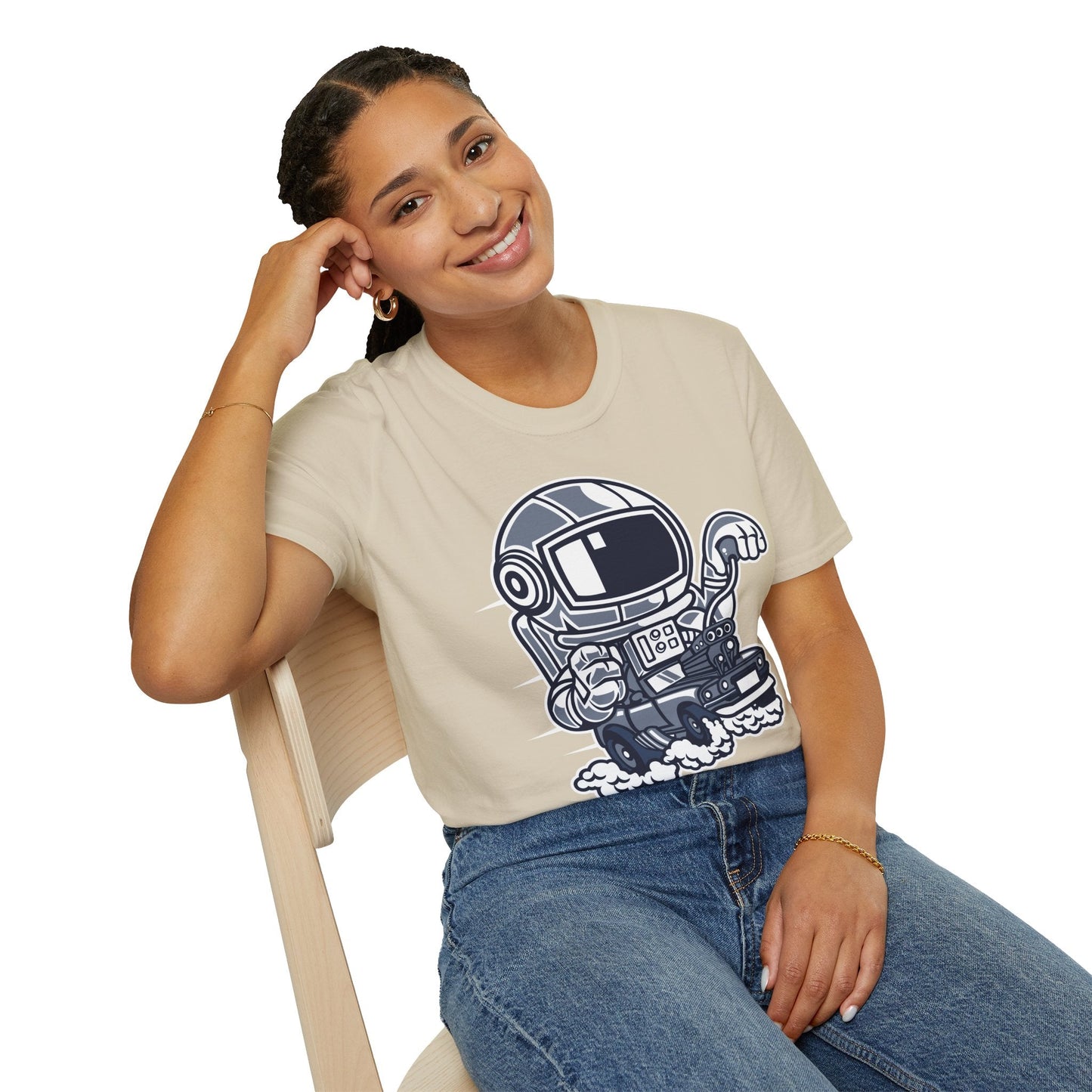 Cartoon T Shirt Animation T Shirt Funny Tee Unisex Softstyle 64000 Gildan 100 Percent Cotton