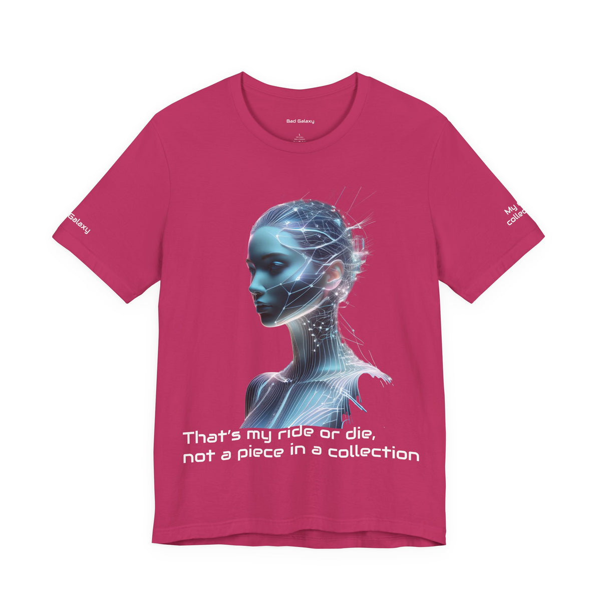 Car Graphic Unisex Cotton Bella+Canvas Tee with Art Design b14