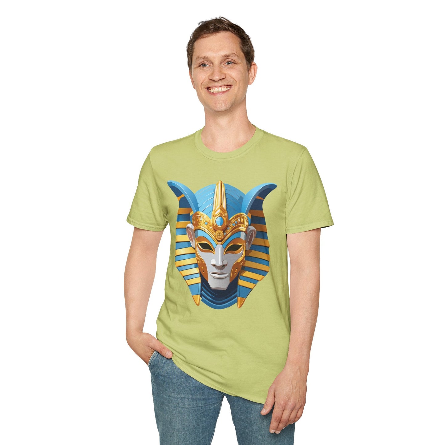 Mask Tee Shirt Unisex Masquerade Tee Gildan Softstyle 64000 100 Percent Cotton Breathable