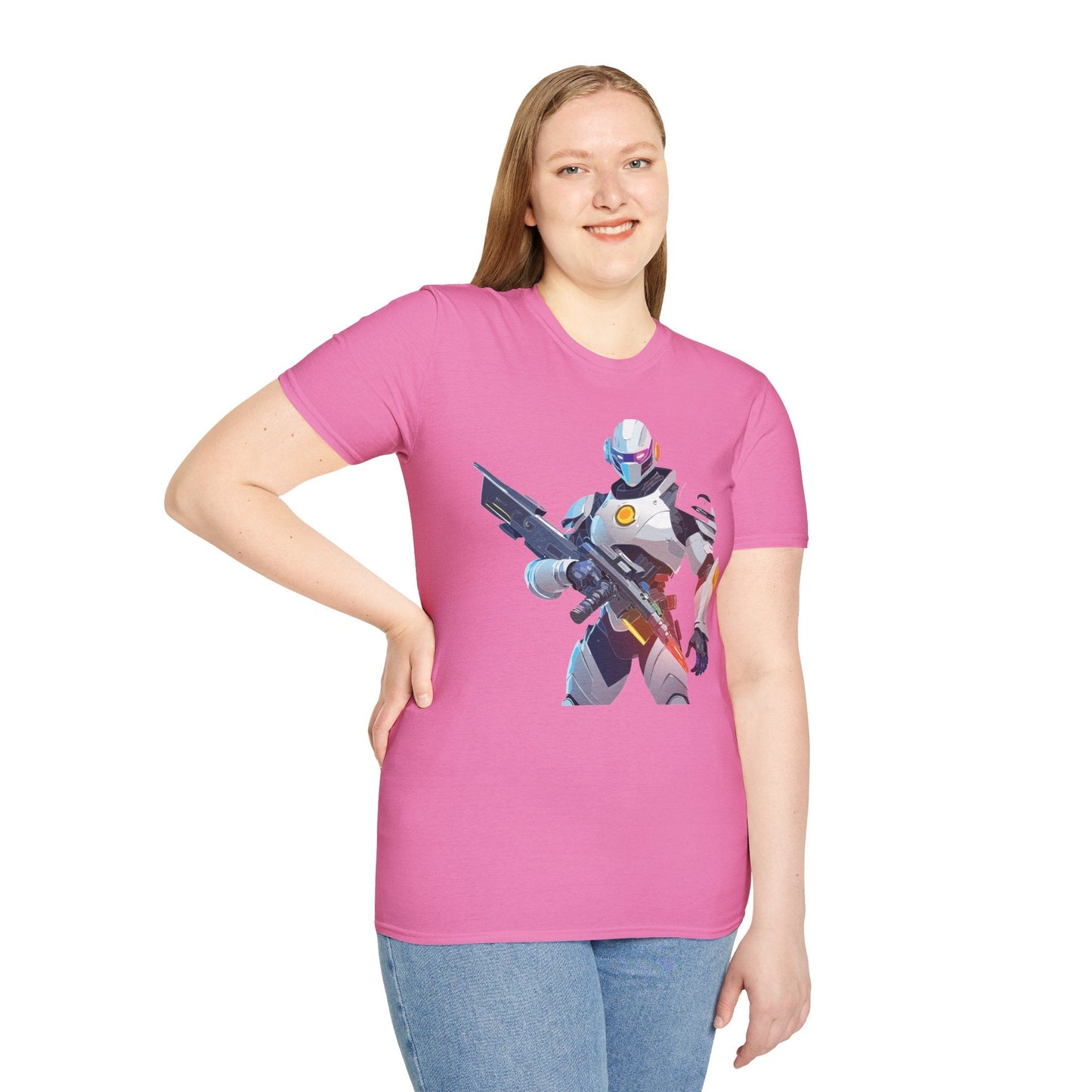 Unisex Robocop T Shirt Graphic With Classic Robocop Design Softstyle 100 Cotton Tee