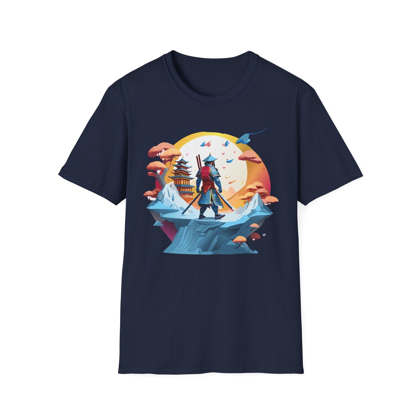 Samurai Shirt Unisex T Shirt Softstyle 64000 Gildan Tee For Everyday Comfort Durable Breathable