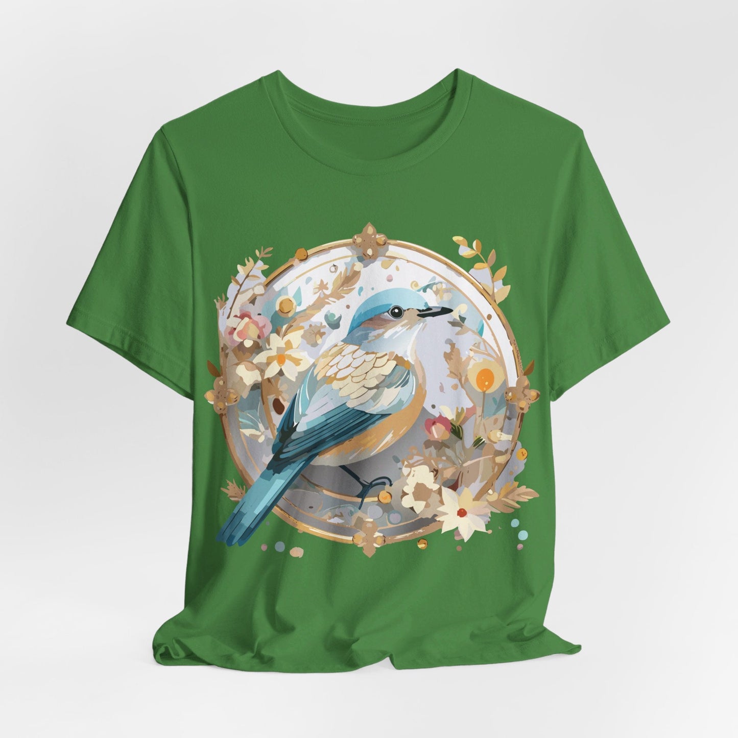 Adelpha Medallion Graphic Tee Unisex Jersey Short Sleeve Vintage Art Design Shirt