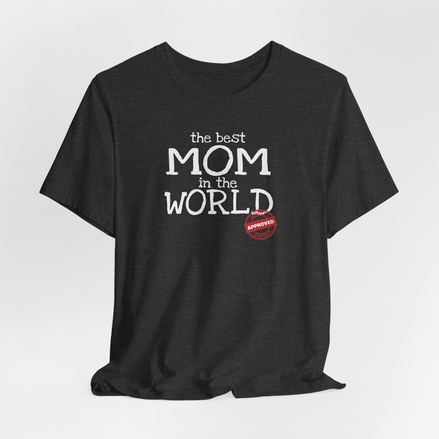 Cotton Tee Shirt with Mom Signature