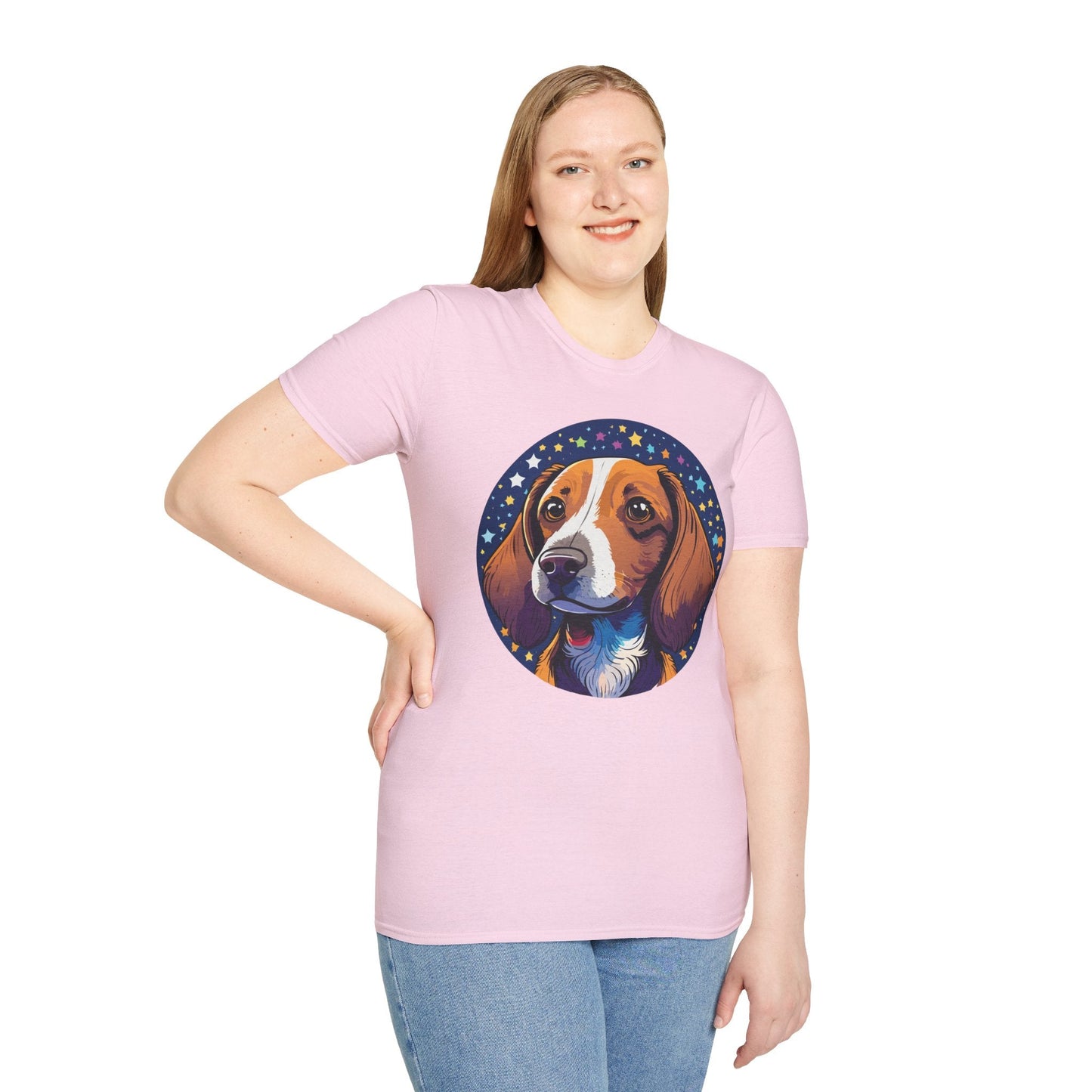 Dog Shirt Unisex Animal Tee Gildan Softstyle 64000 Short Sleeve
