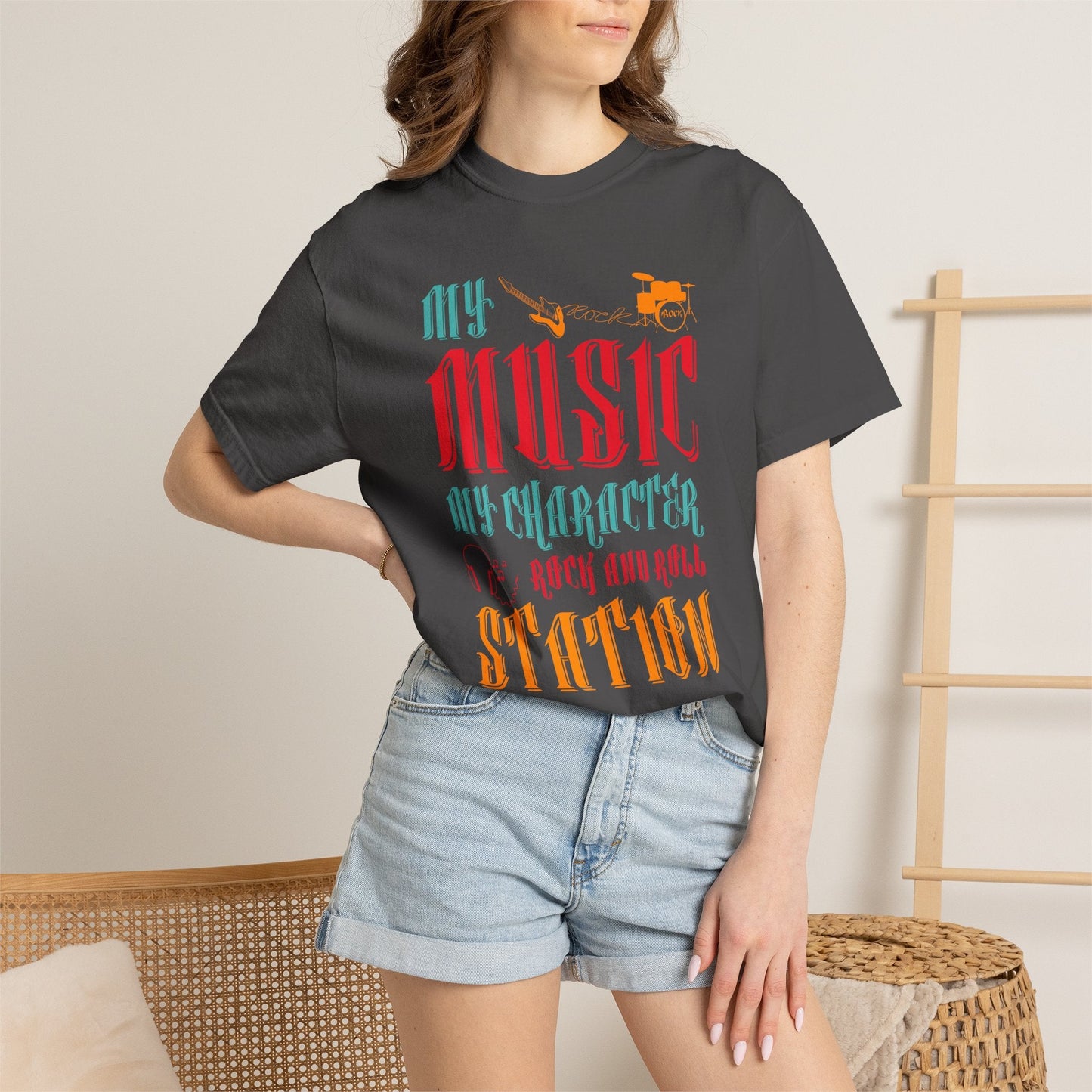 Music Graphic Design Unisex Cotton T-shirt 039