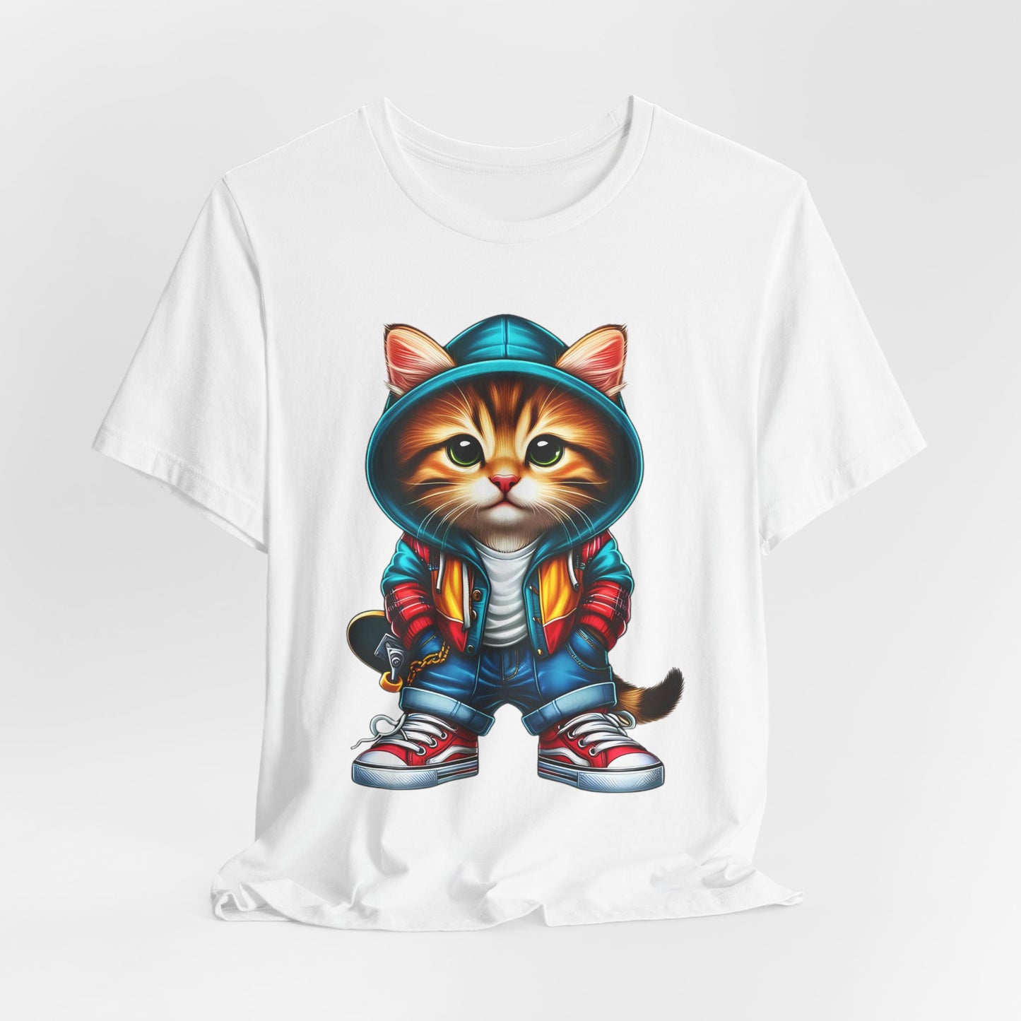 Mina Cool Cat Tee Shirt, Funny Cat T-Shirt, Pet Shirt, Animal Tees, Funny Animal T-Shirt, Graphic Tee