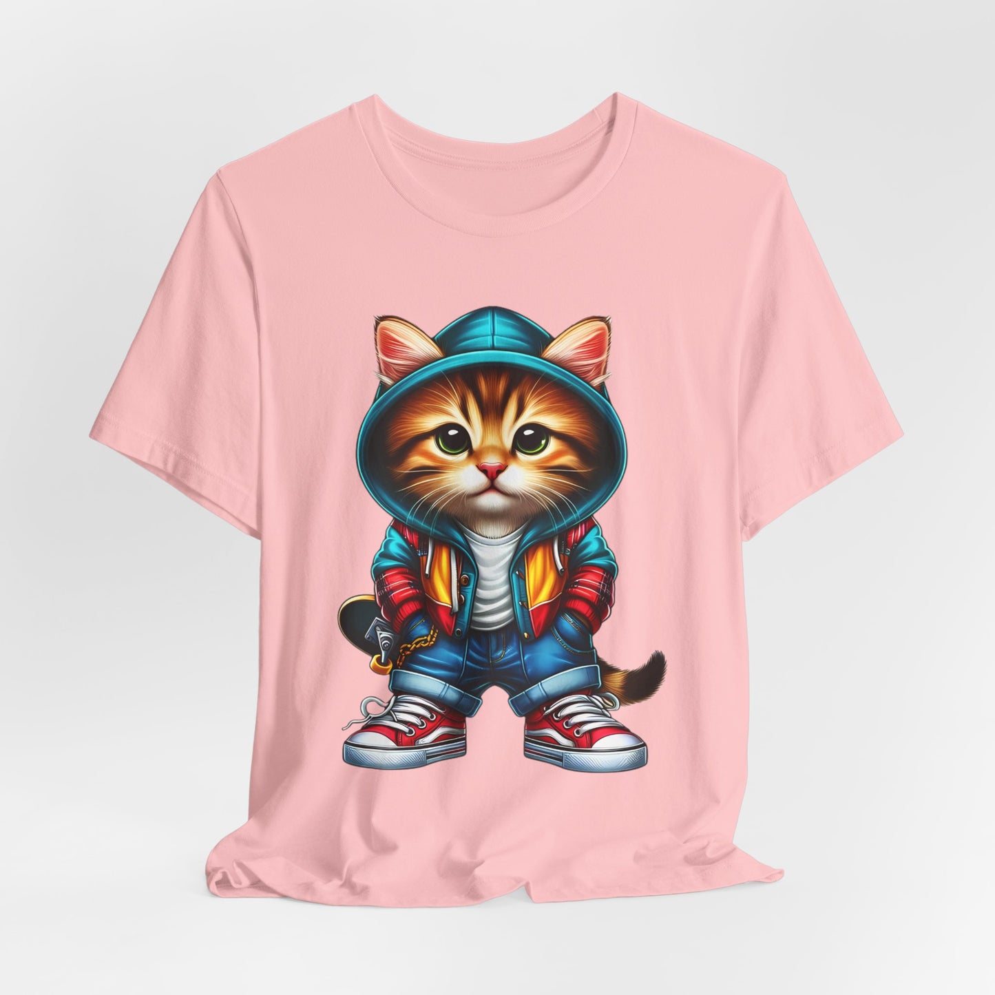 Mina Cool Cat Tee Shirt, Funny Cat T-Shirt, Pet Shirt, Animal Tees, Funny Animal T-Shirt, Graphic Tee