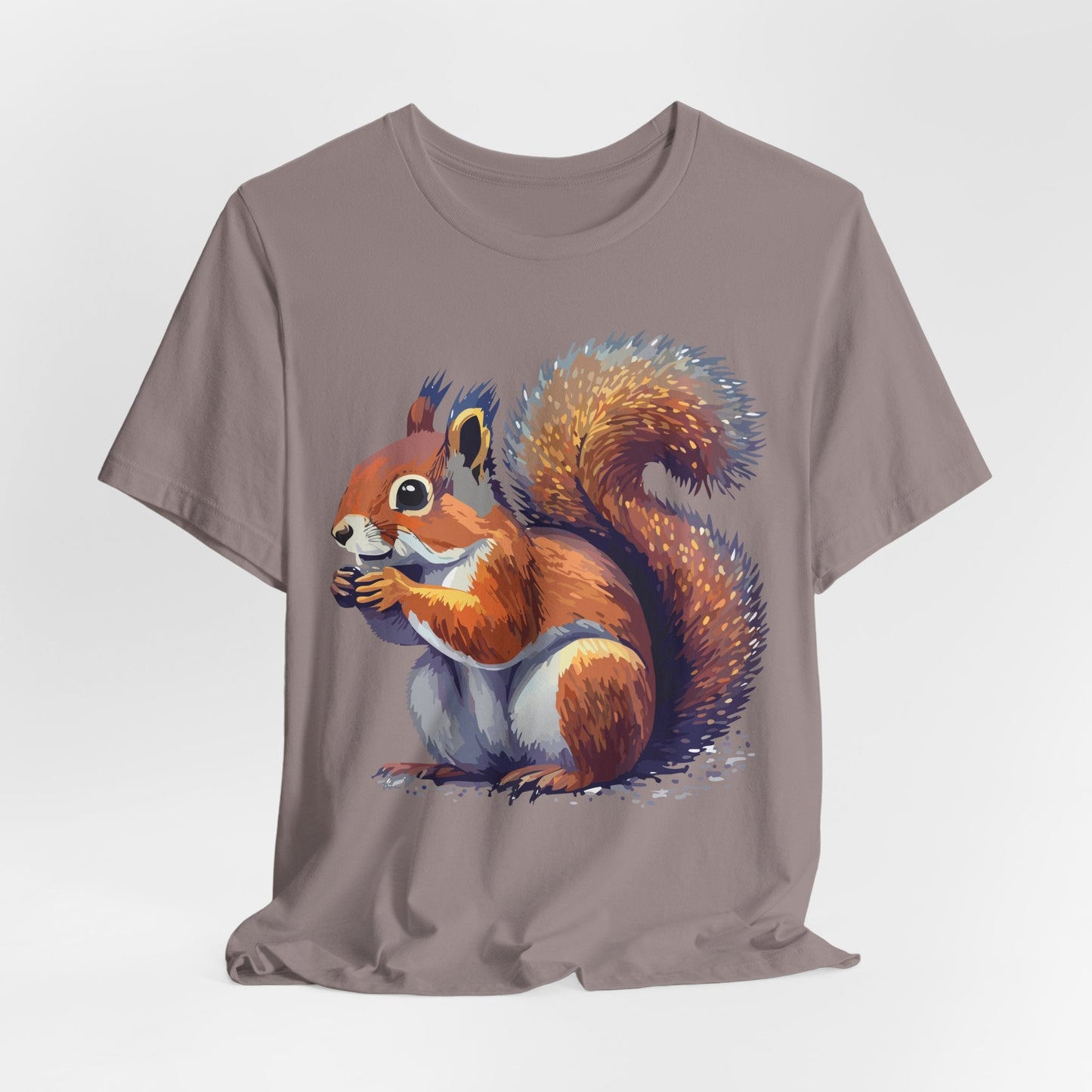 Unisex Animal Print Tee Shirt With Wild Animals Artwork Gildan Softstyle 64000 Cotton