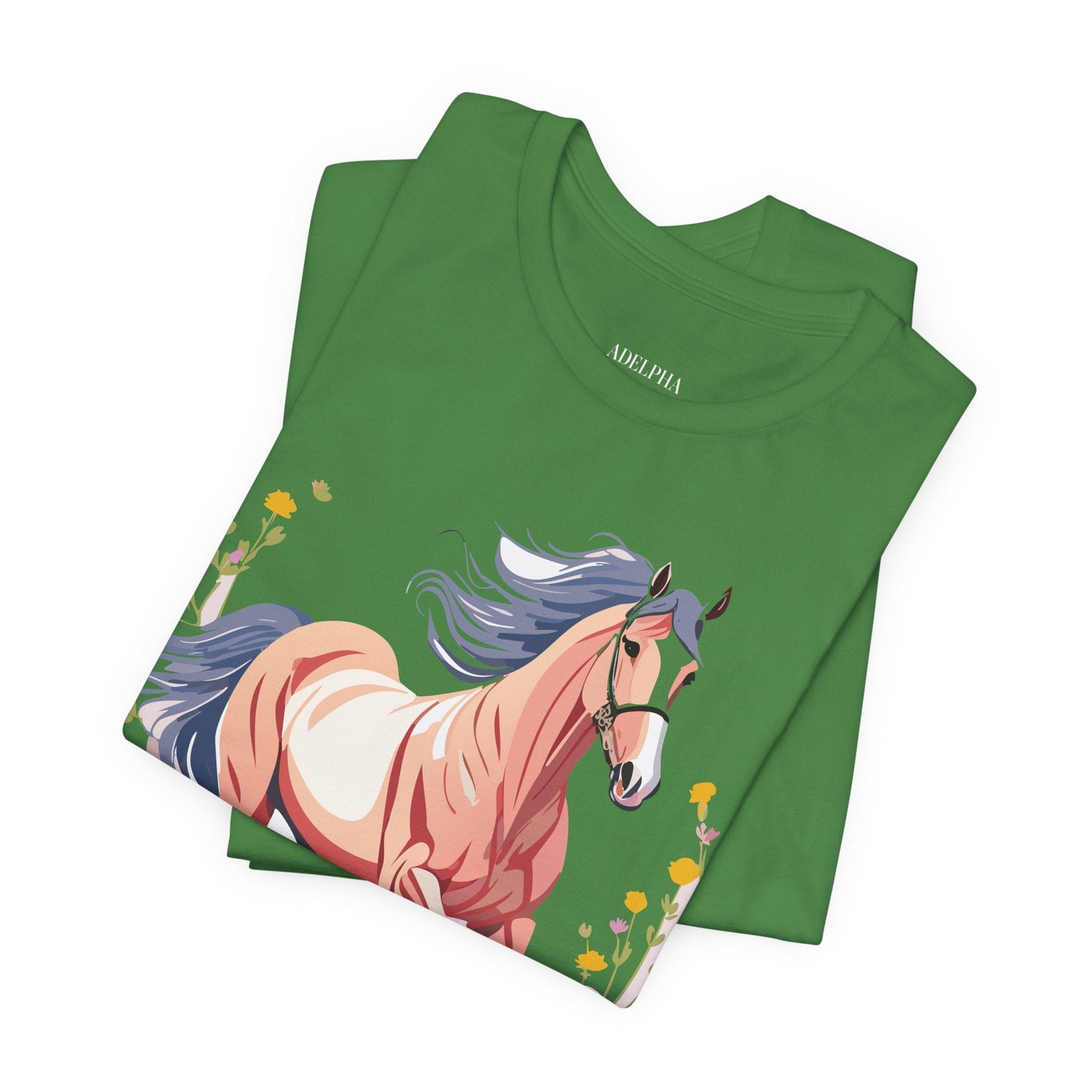 Horse Graphic Unisex 100 Cotton Vintage Animal Art T-Shirt 8
