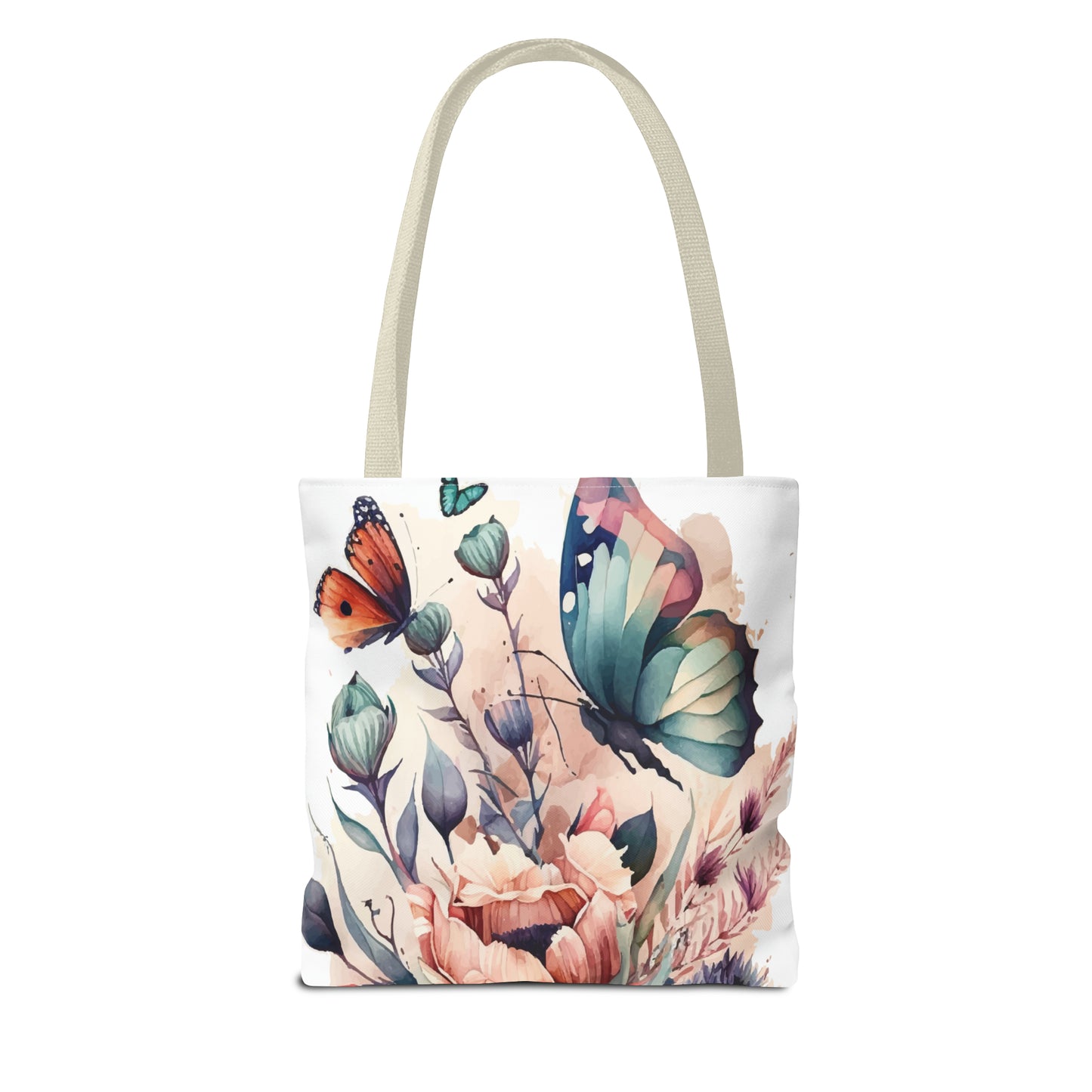 Bag with Butterfly Prints