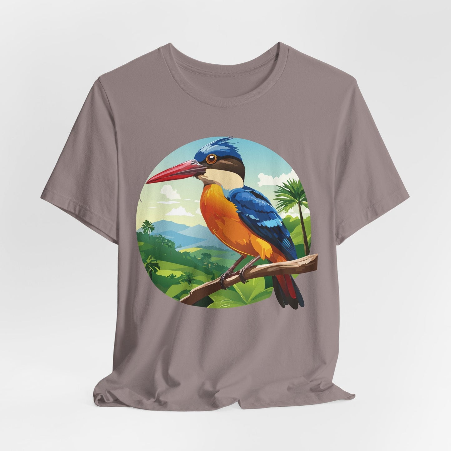 Unisex Animal Shirt With Art Design Featuring Wild Animals Jersey Short Sleeve Tee