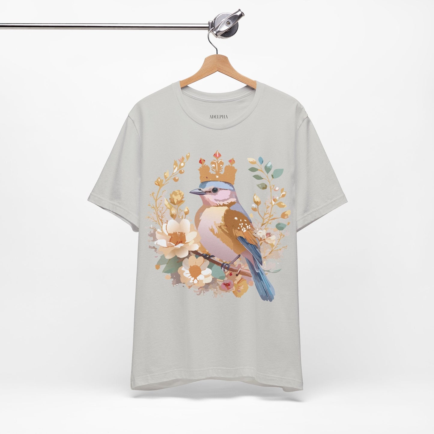 Medallion Graphic Unisex 100 Cotton Vintage Animal Medal Artwork Tee 19