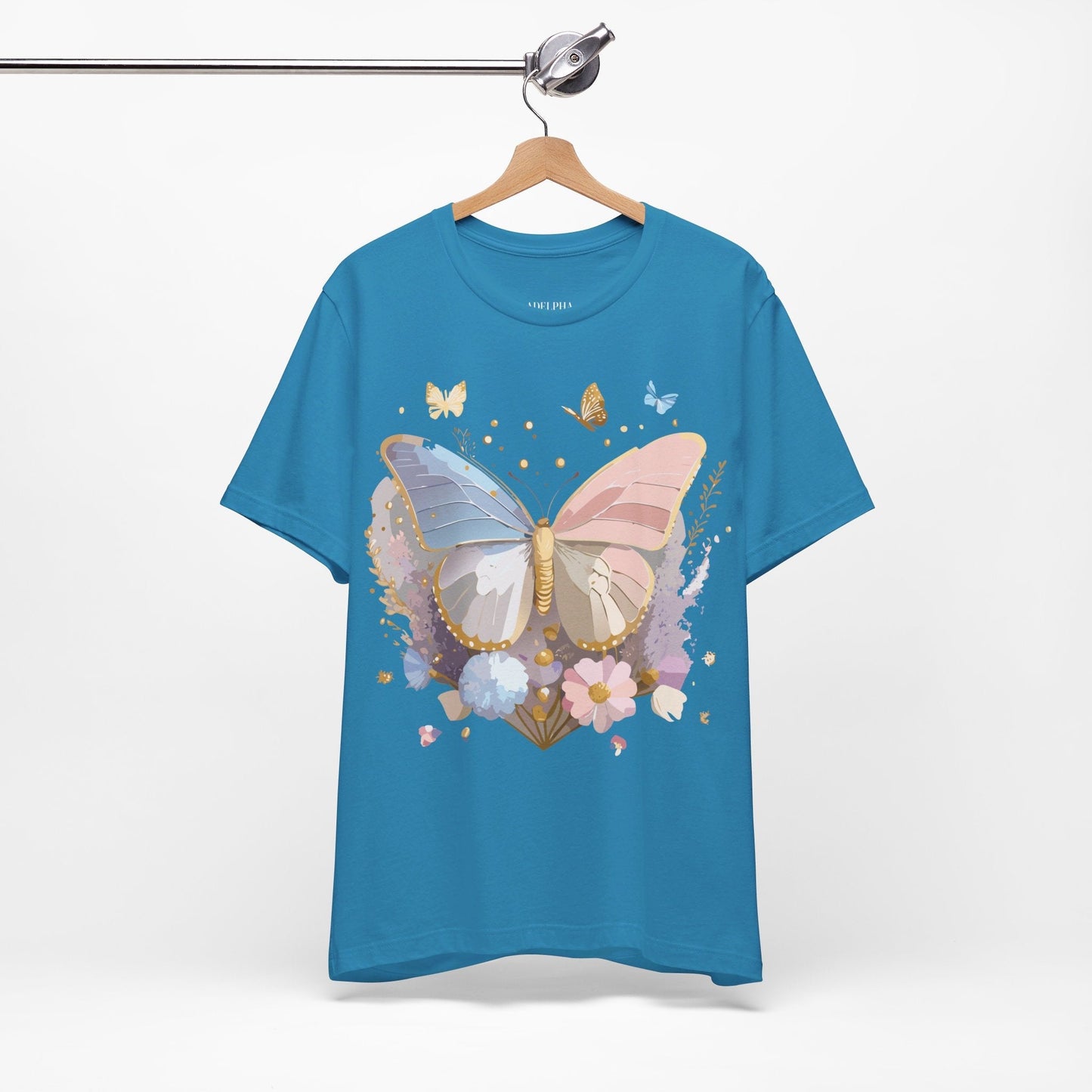 Butterfly Graphic Tee By Adelpha Unisex Jersey Short Sleeve Shirt