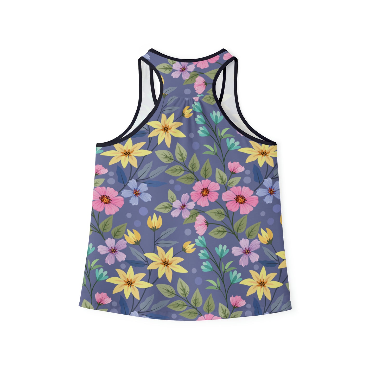 Camiseta de tirantes de verano con estampados florales