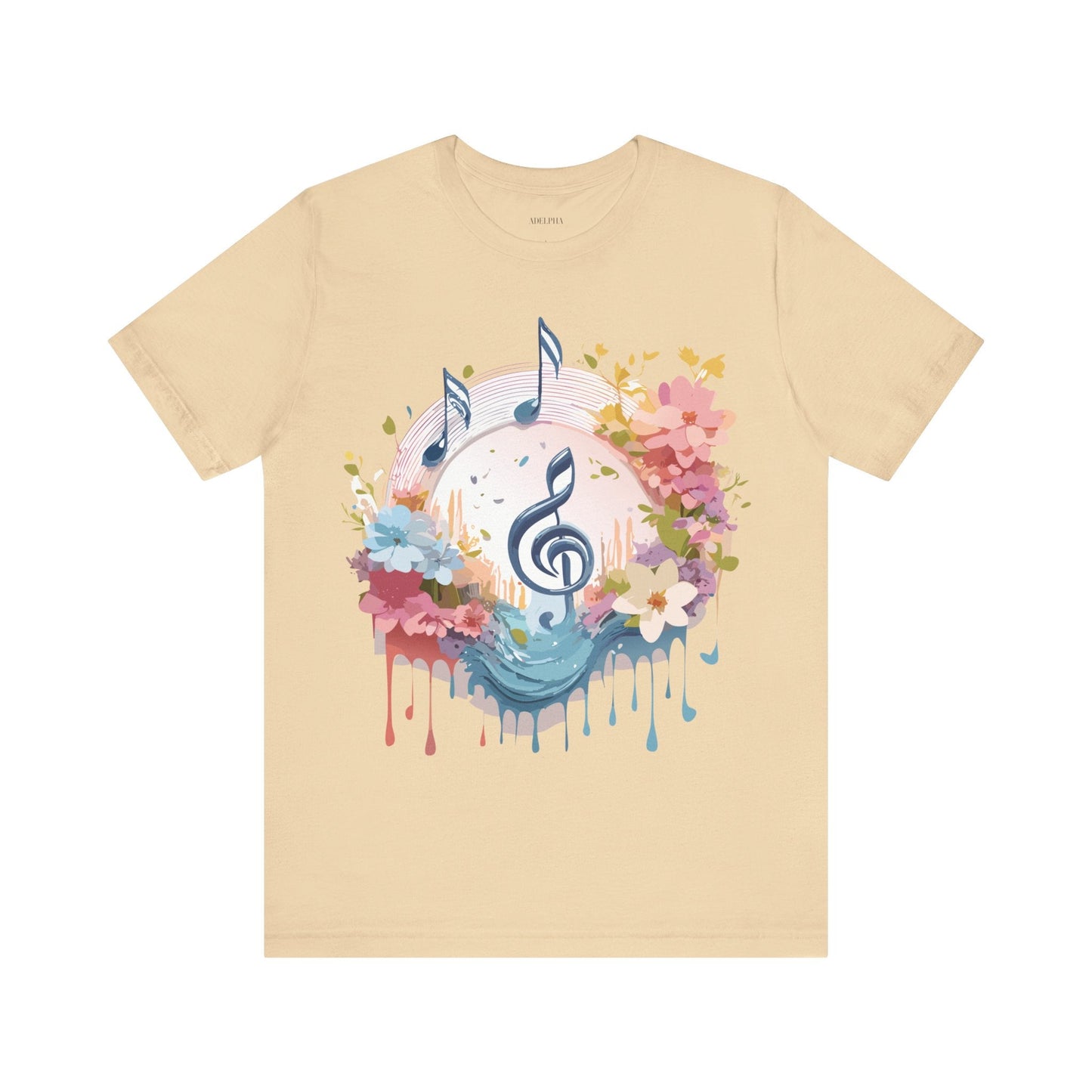 Adelpha Graphic T Shirt Unisex Music T Shirt With Vintage Artwork Premium Jersey Short Sleeve