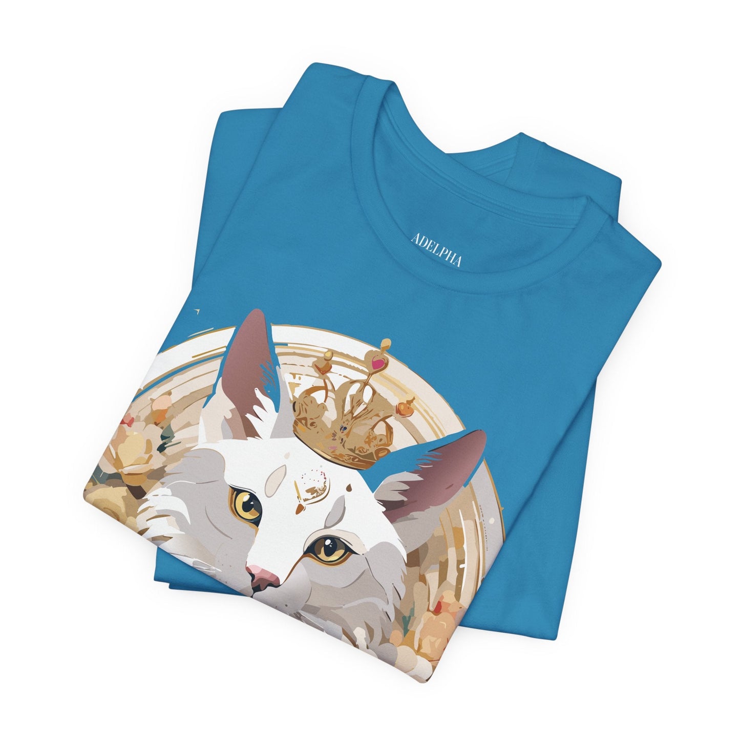 Medallion Graphic Unisex 100 Cotton Vintage Animal Medal Artwork Tee 38