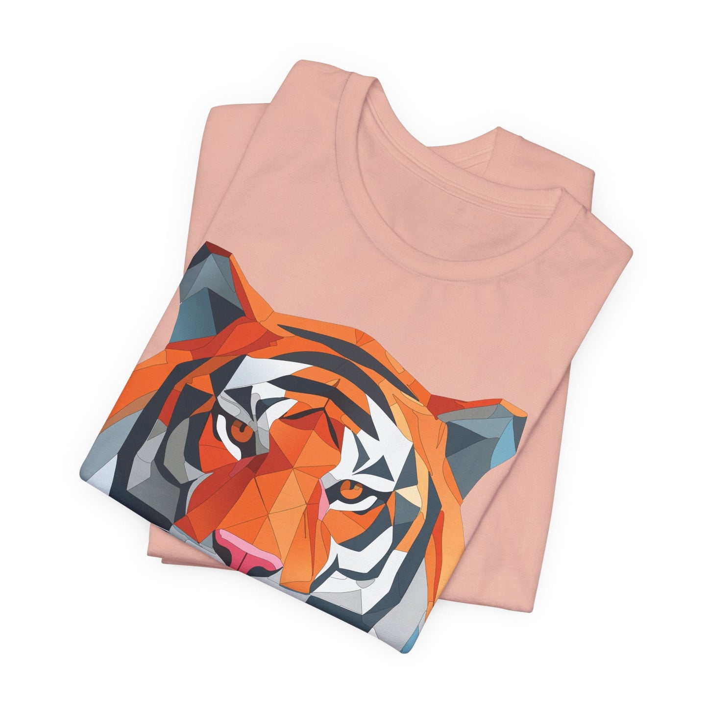 Unisex Animal Artwork Tee Shirt With Wild Animals Design For Everyday Wear And Comfort