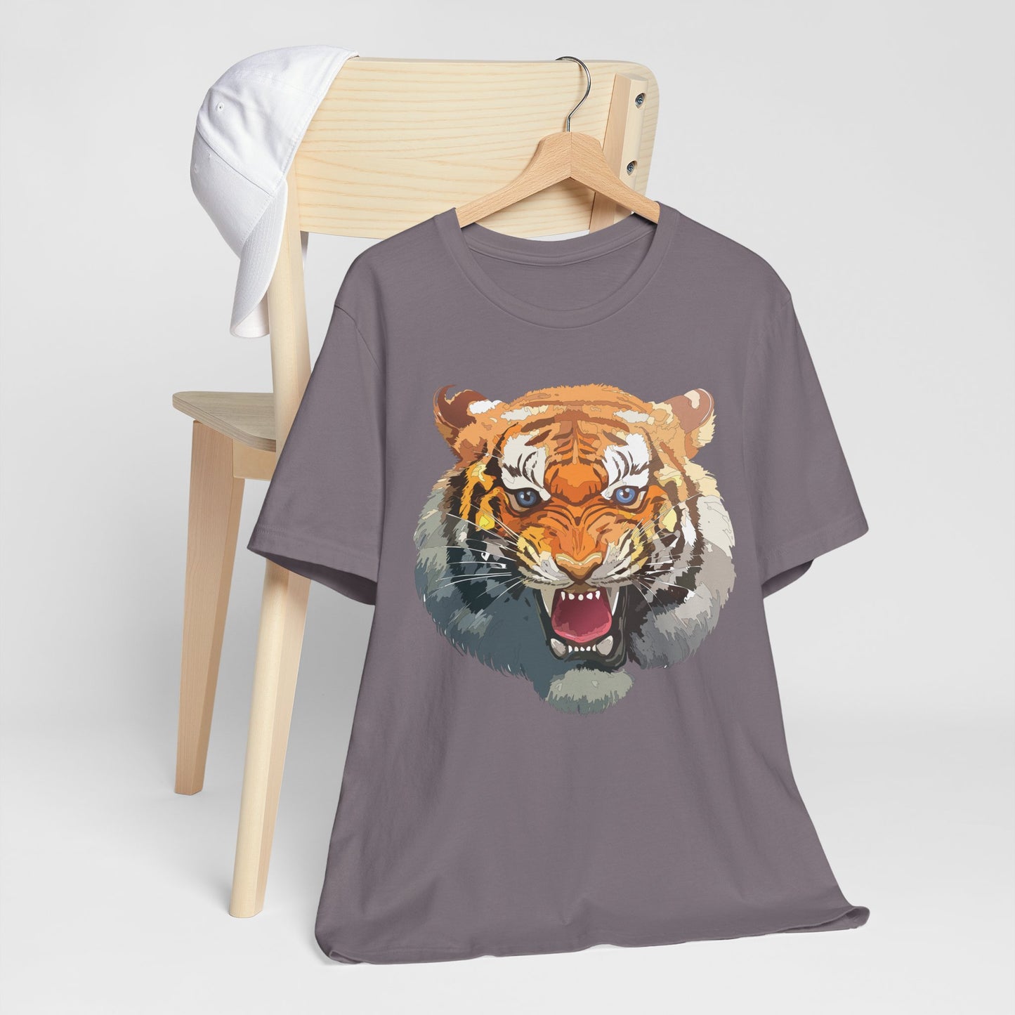 Tiger Shirt, Animal Shirt, T-Shirt with Tiger, Art Design Tee, Animal Tees, Safari T-Shirt, Graphic Design Tee 14
