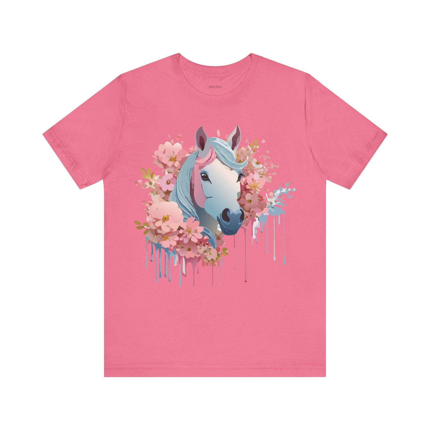 Horse Graphic Unisex 100 Cotton Vintage Animal Art T-Shirt 15