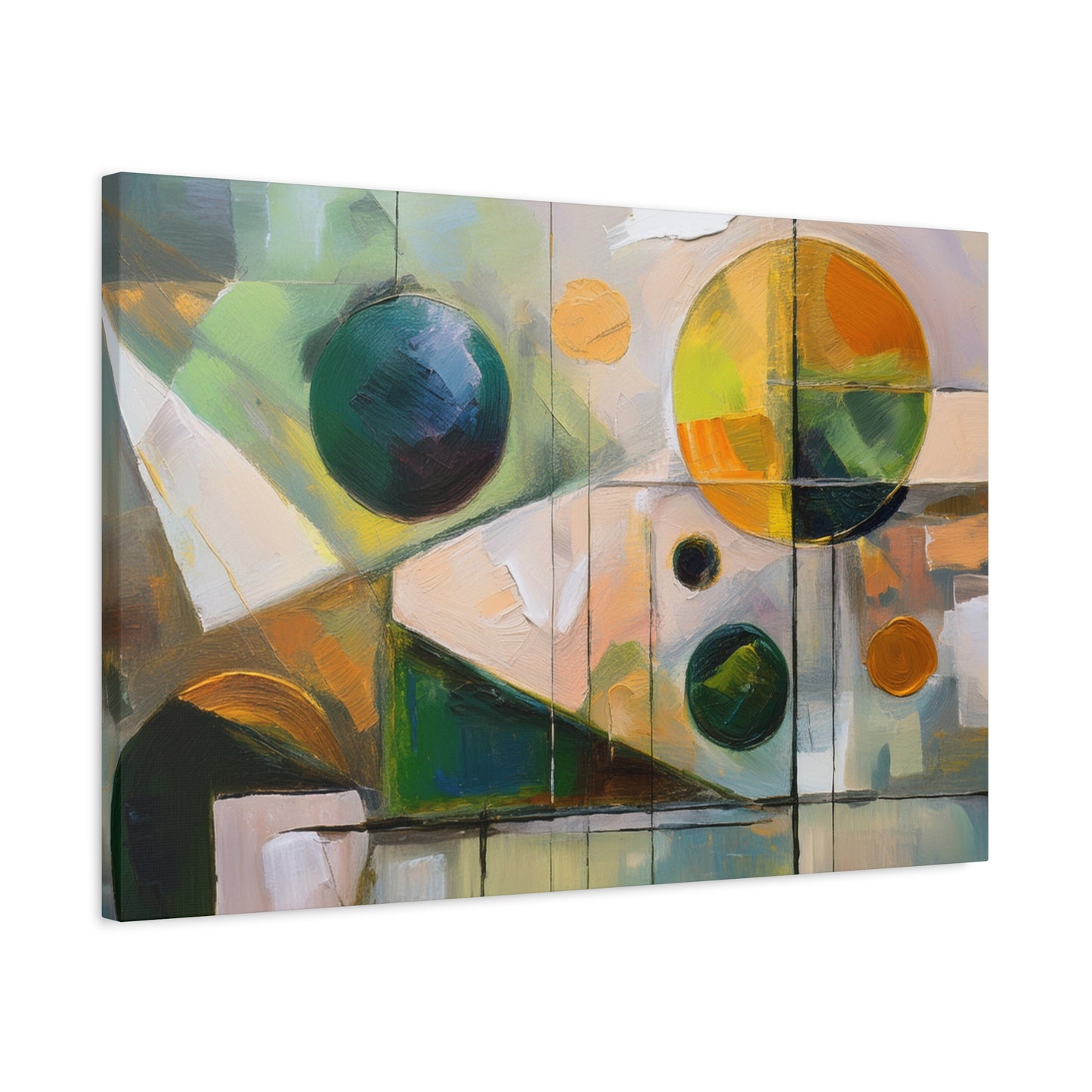 Abstract Oil Painting Print Canvas 24x16, 30x20, 36x24, 48x32, 60x40 Bright Latex Inks, Pine-Wood Inner Frame ABH-68