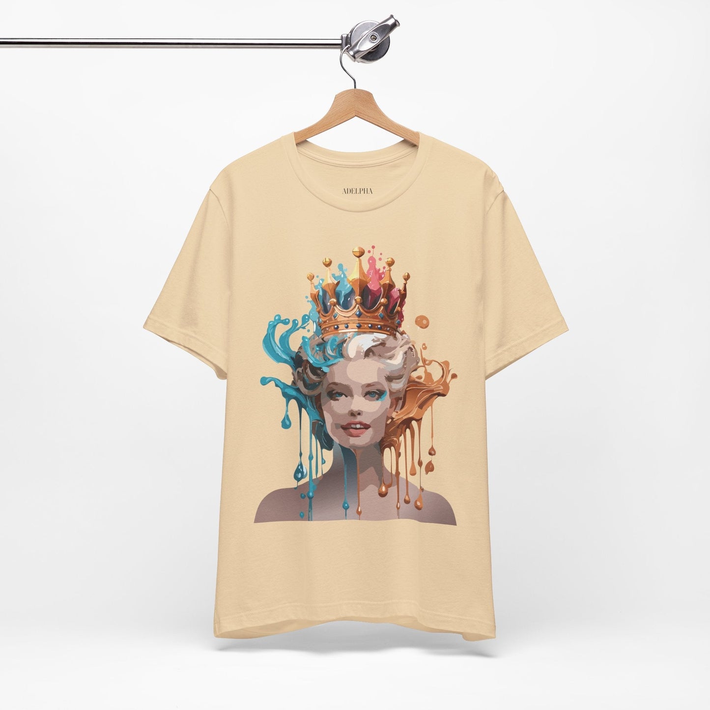 Queen Woman Portrait Graphic Unisex 100 Cotton Vintage Artwork Tee 28