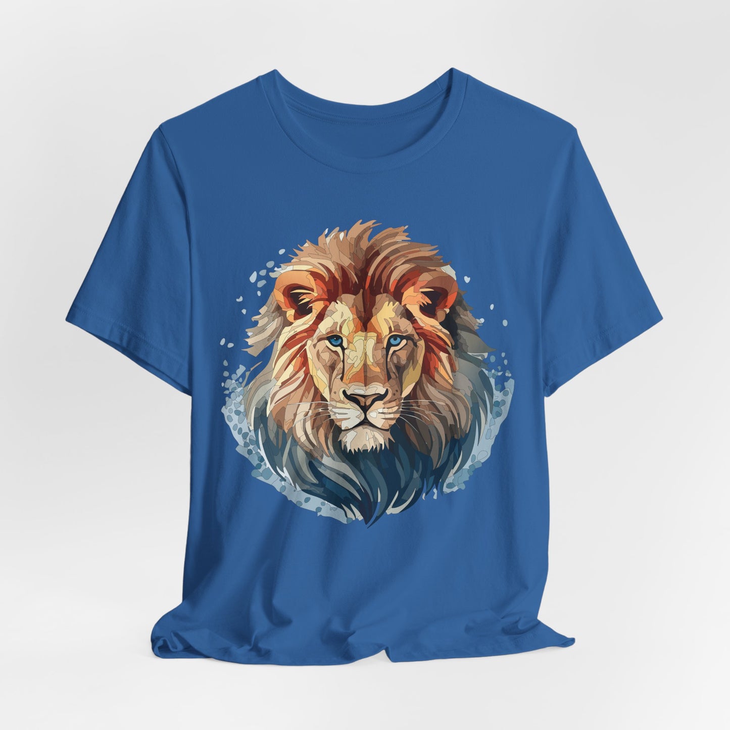Lion Shirt, Animal Shirt, T-Shirt with Lion, Art Design Tee, Animal Tees, Safari T-Shirt 12