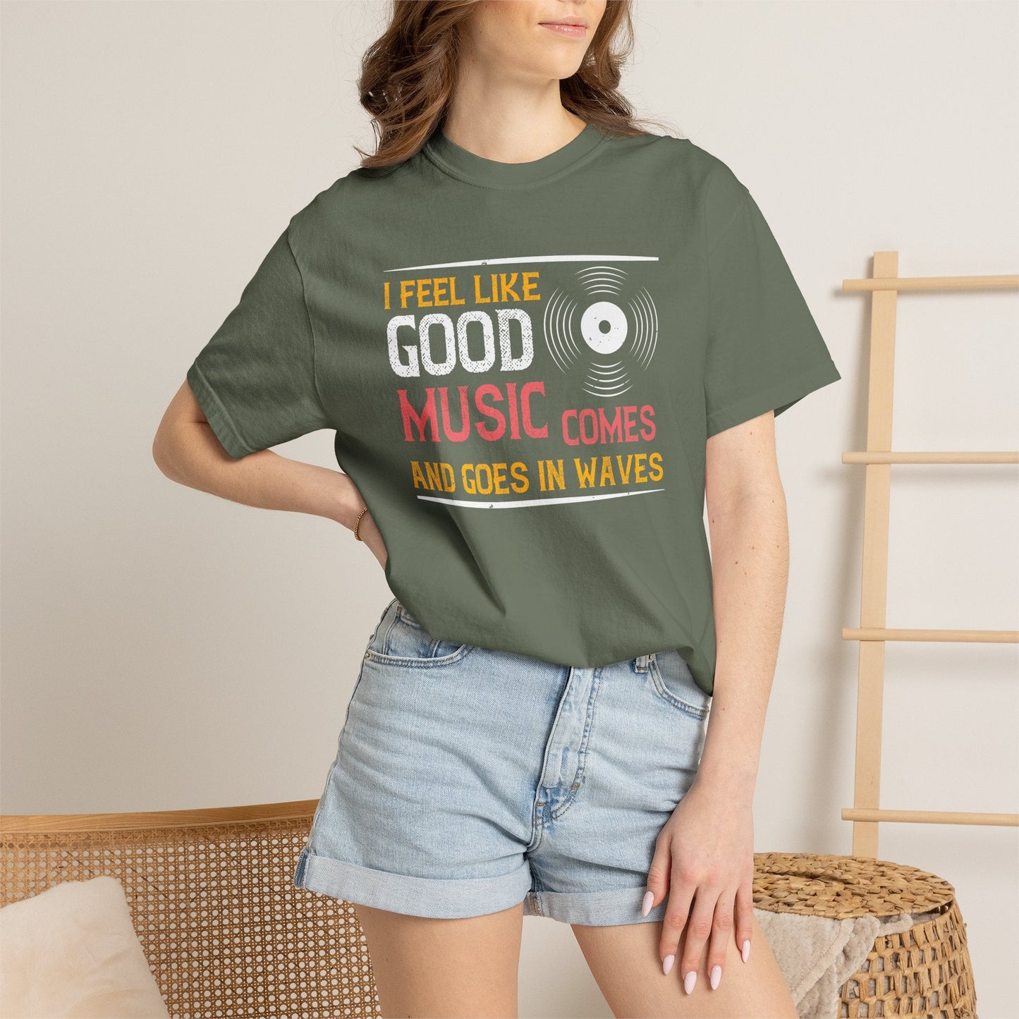 Music Graphic Design Unisex Cotton T-shirt m8