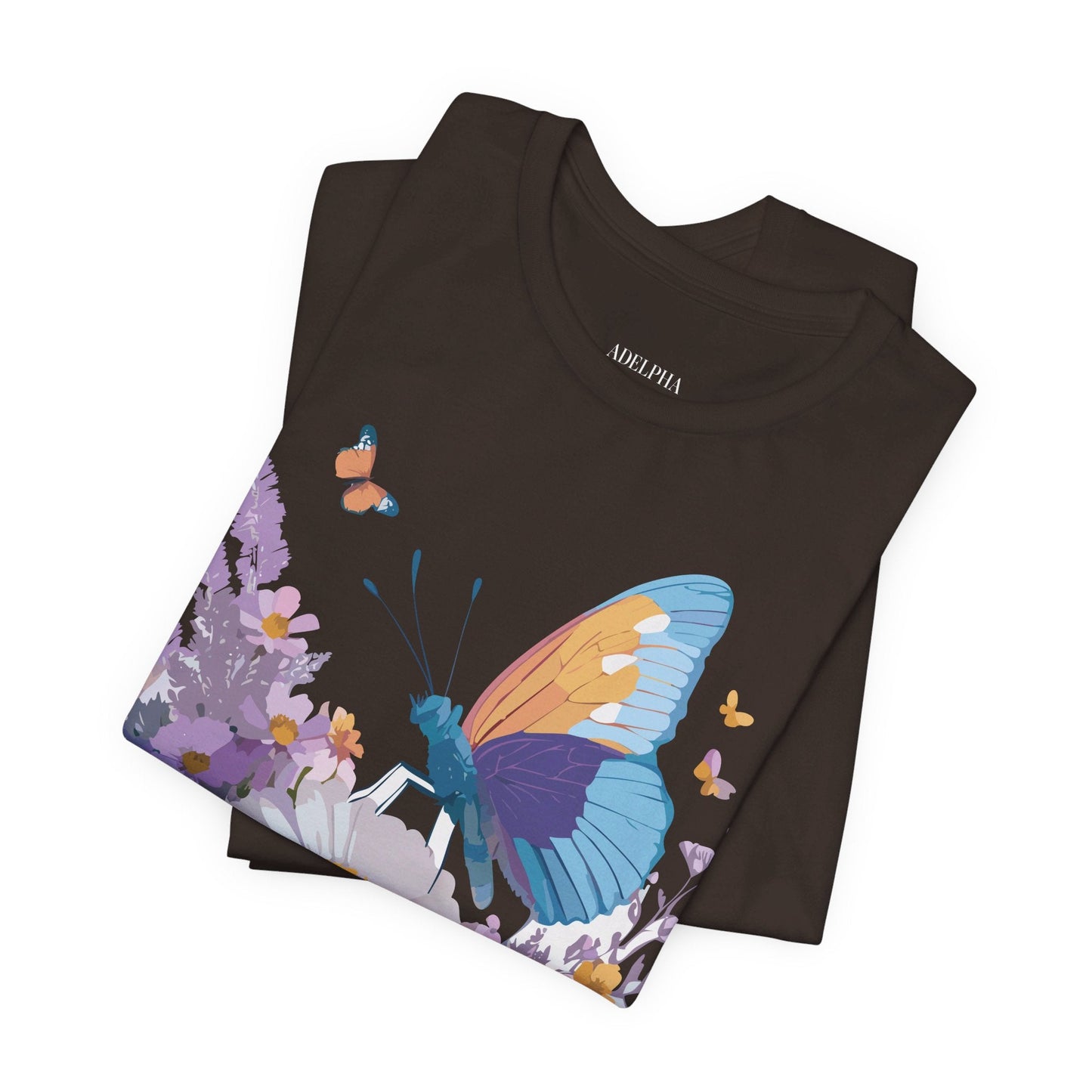 Adelpha Vintage Inspired Graphic Tee Unisex Short Sleeve Shirt